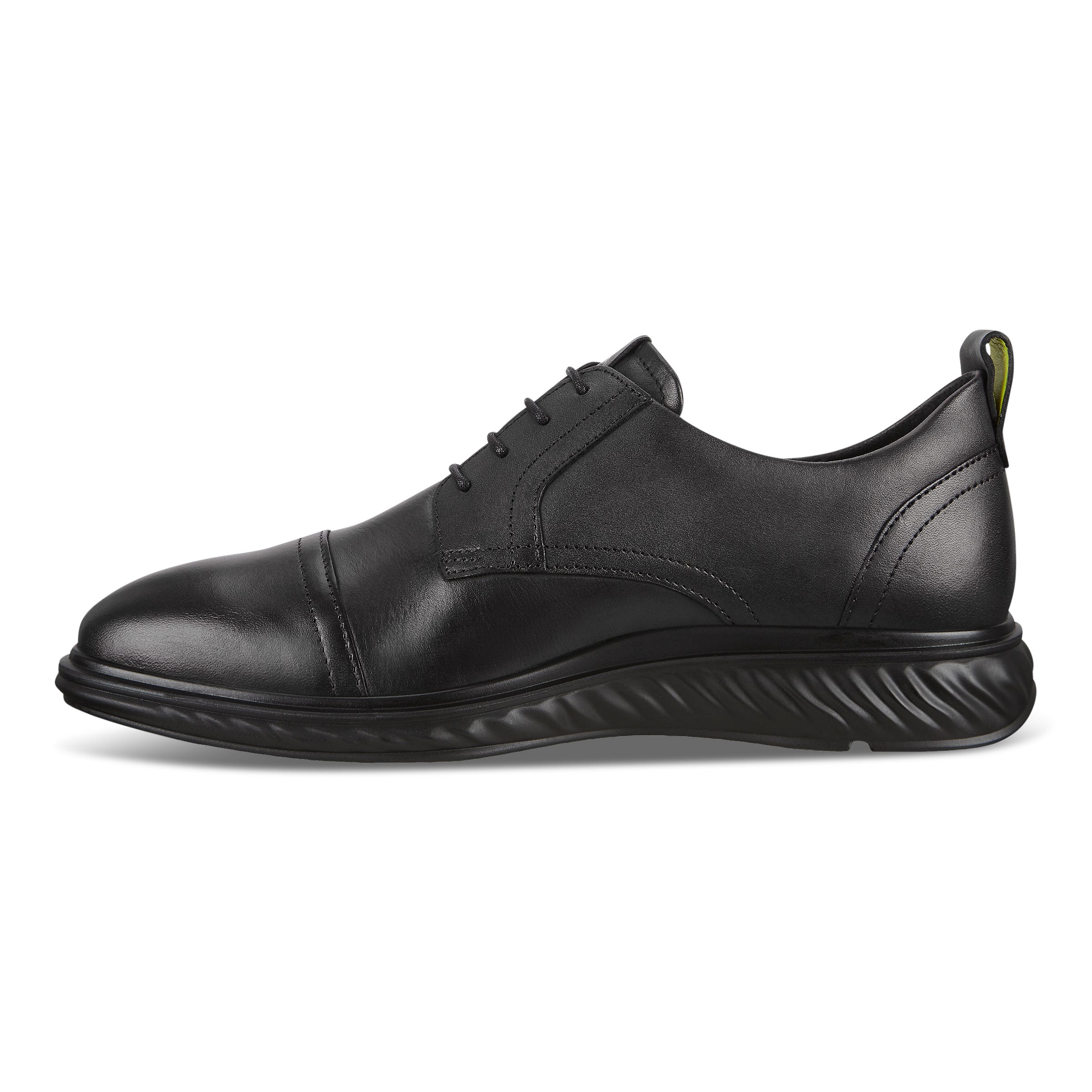 ECCO ST.1 Hybrid Lite メンズ レザーオックスフォードシューズ - ブラック - Inside