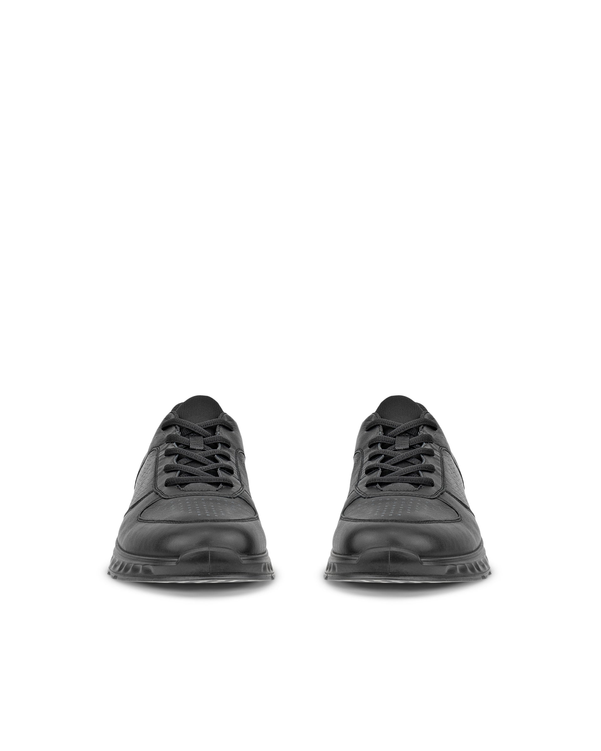 Moški usnjeni športni čevlji ECCO® Exostride - Črna - Front pair