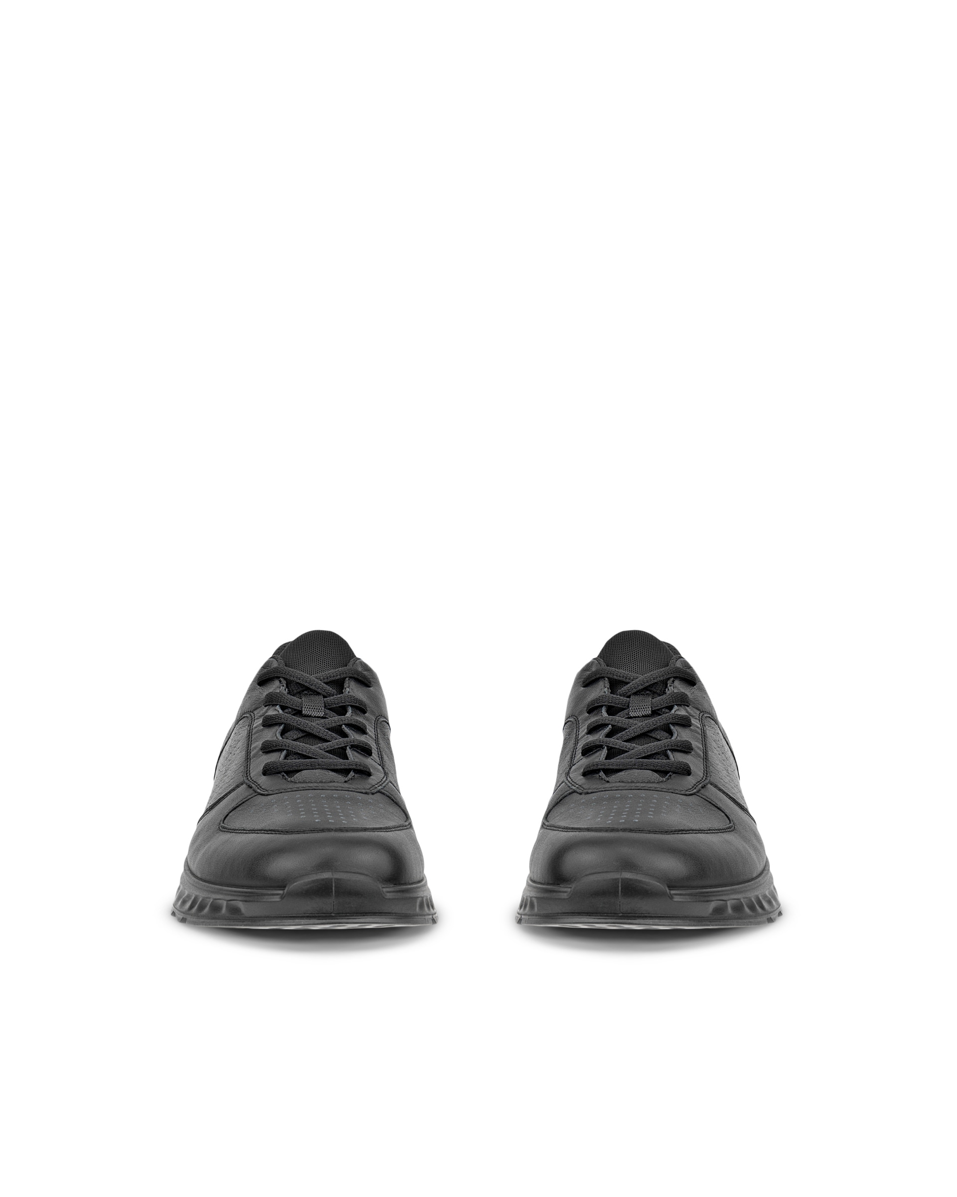Pánské outdoorové kožené tenisky ECCO® Exostride - Černá - Front pair