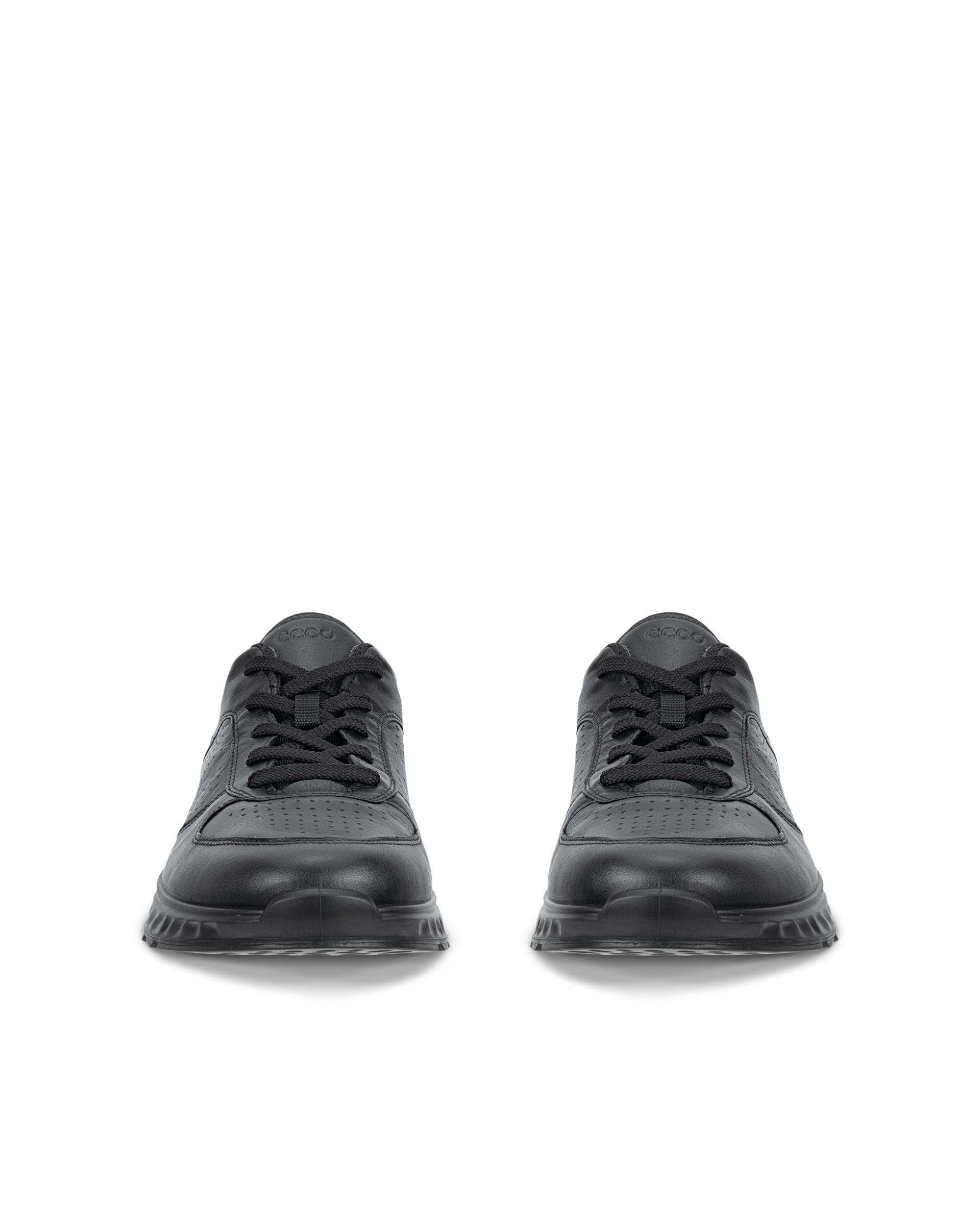 Zapatillas de piel ECCO® EXOSTRIDE para hombre - Negro - Outside