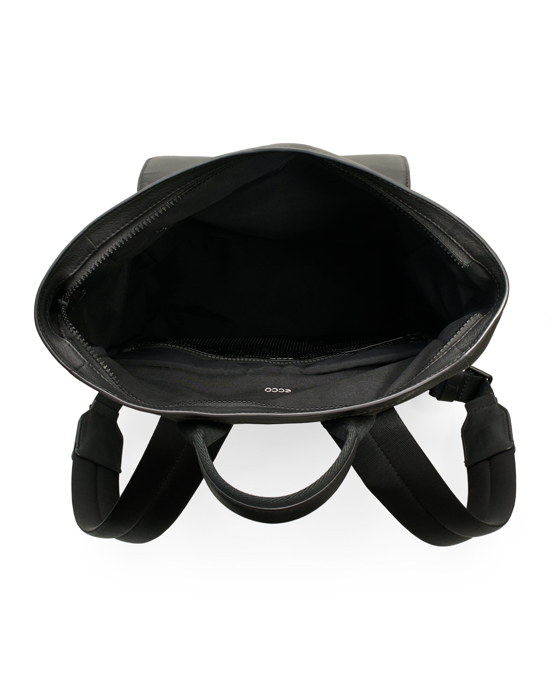 ECCO® Square Pack Ryggsäck skinn - Svart - Birdeye