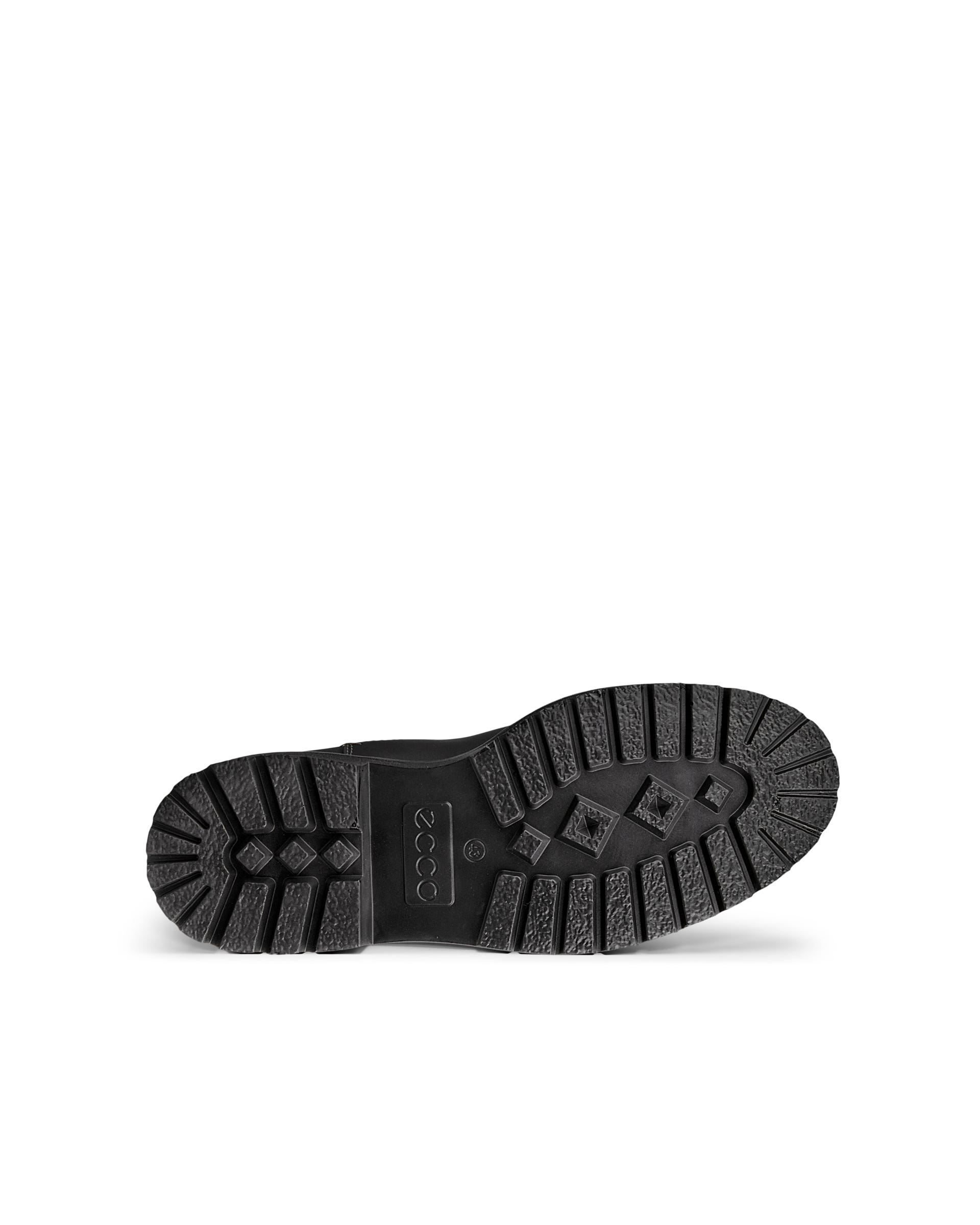 Men's ECCO® CHARLESTOWN Nubuck Chelsea Boot - Black - Outside