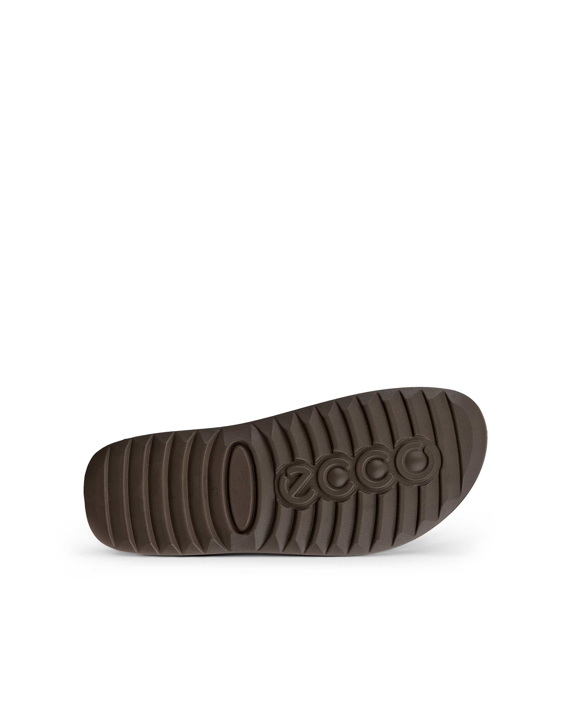 ECCO® Cozmo muške sandale od nabuka s dvjema trakama - Smeđa - Sole