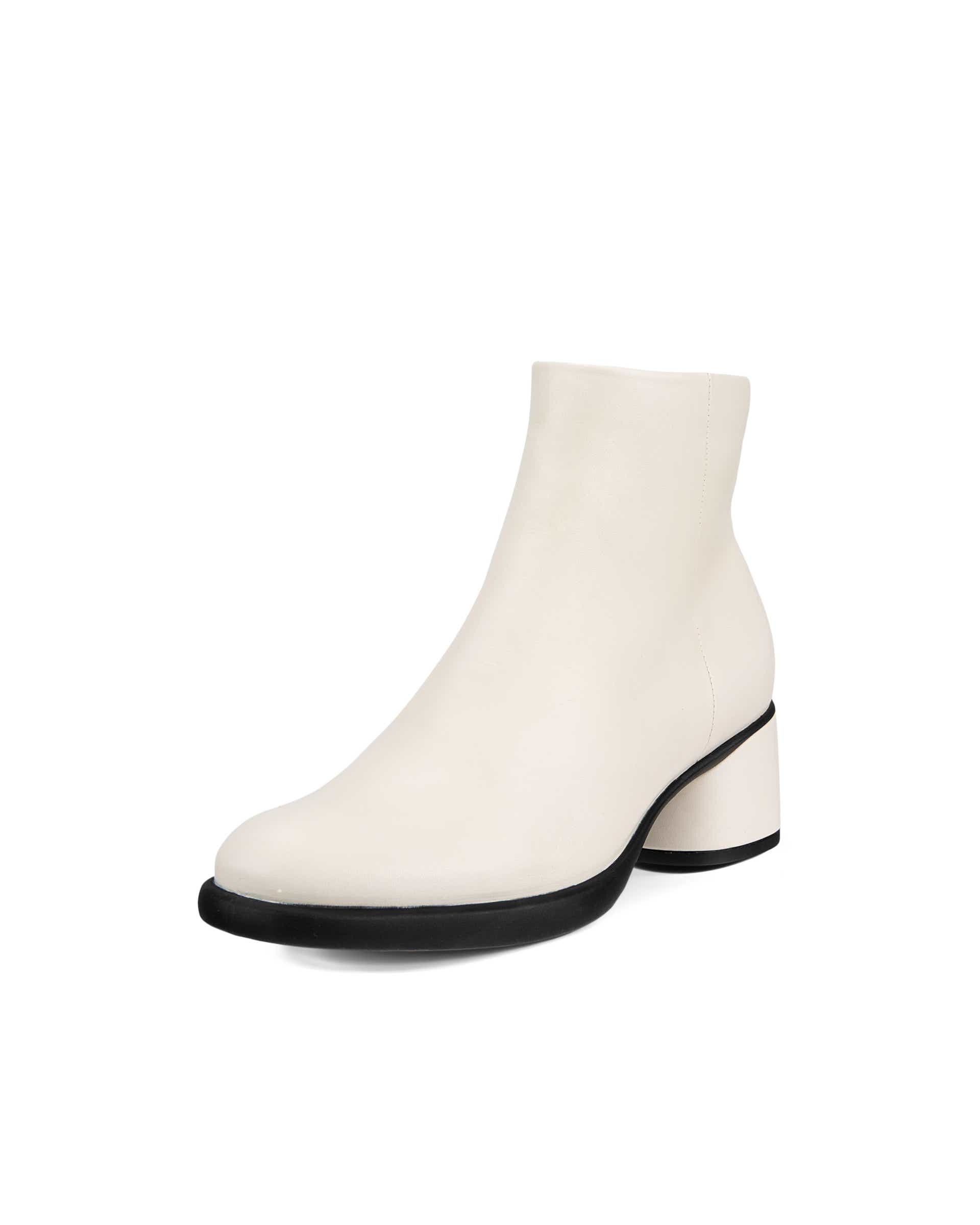 Women's ECCO® Sculpted LX 35 Leather Mid-Cut Boot - Beige - Main