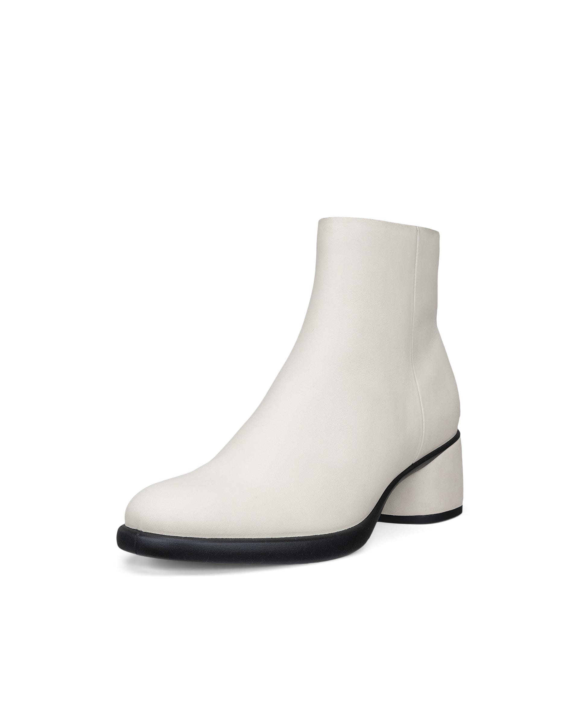 Women's ECCO® Sculpted Lx 35 Leather Mid-Cut Boot - Beige - Main