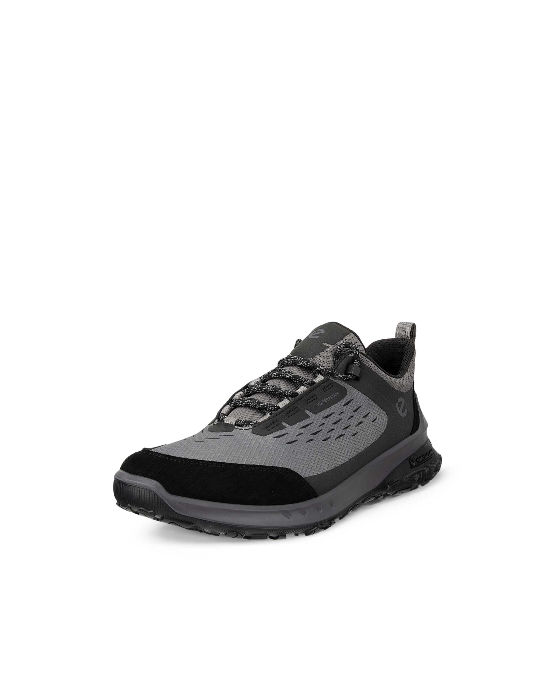 Men's ECCO® ULT-TRN Textile Outdoor Trainer - Grey - Main