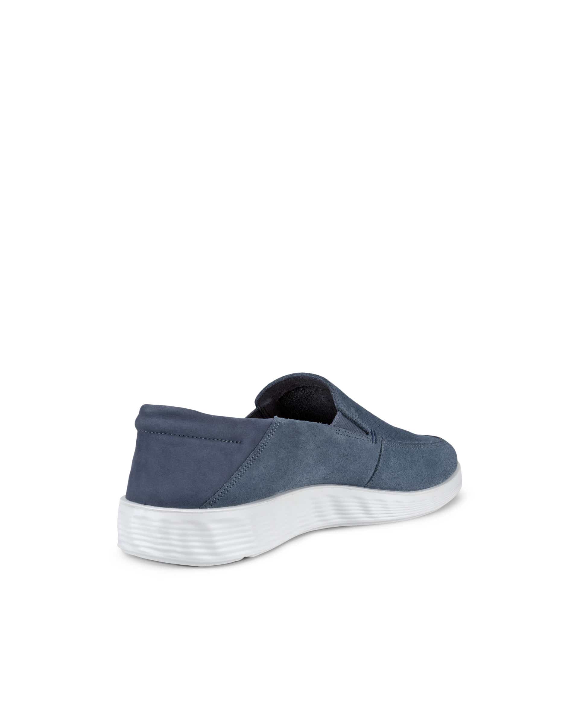 ECCO Men S Lite Hybrid Slip-Ons - Blue - Back