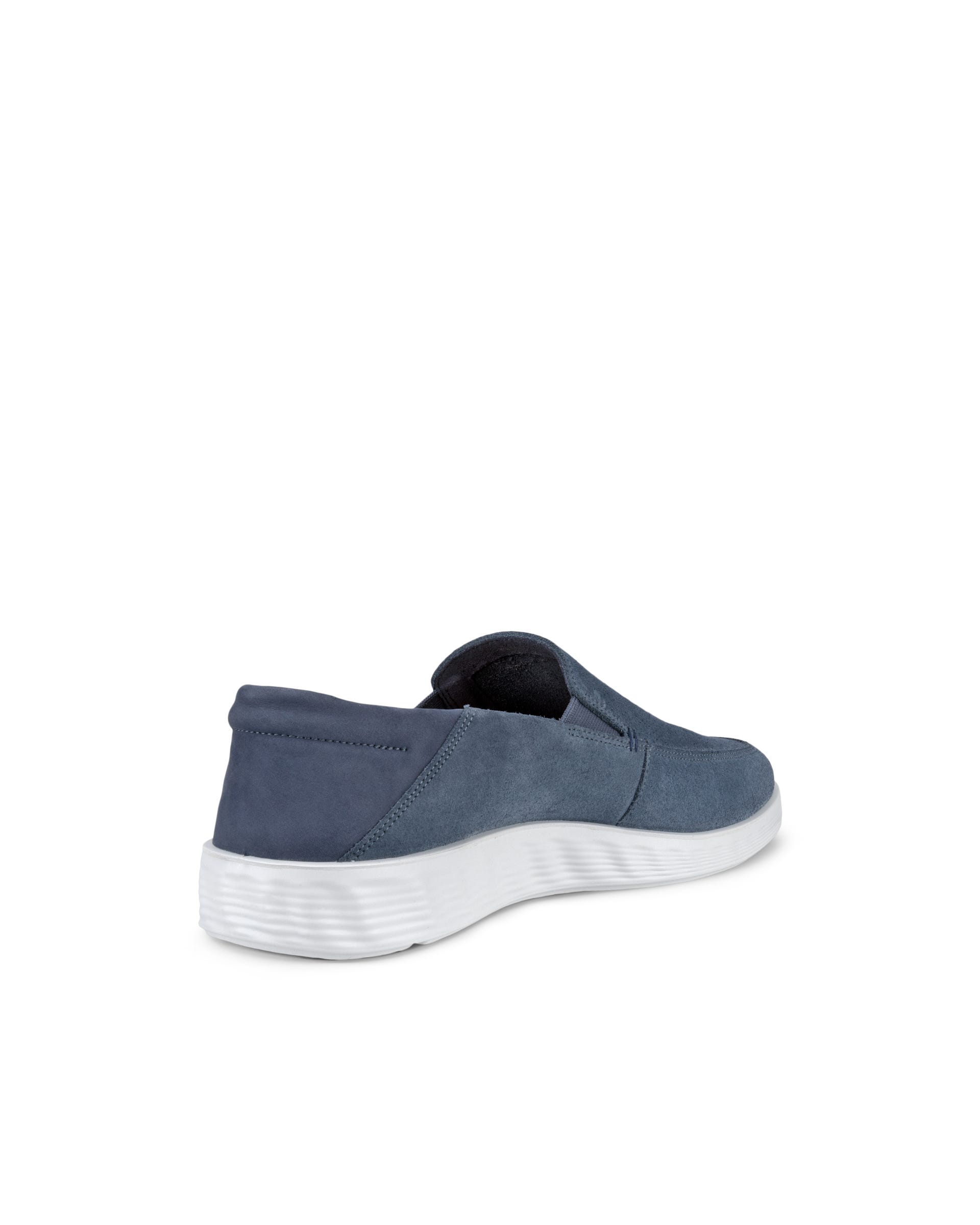 ECCO Men S Lite Hybrid Slip-Ons - Blue - Back