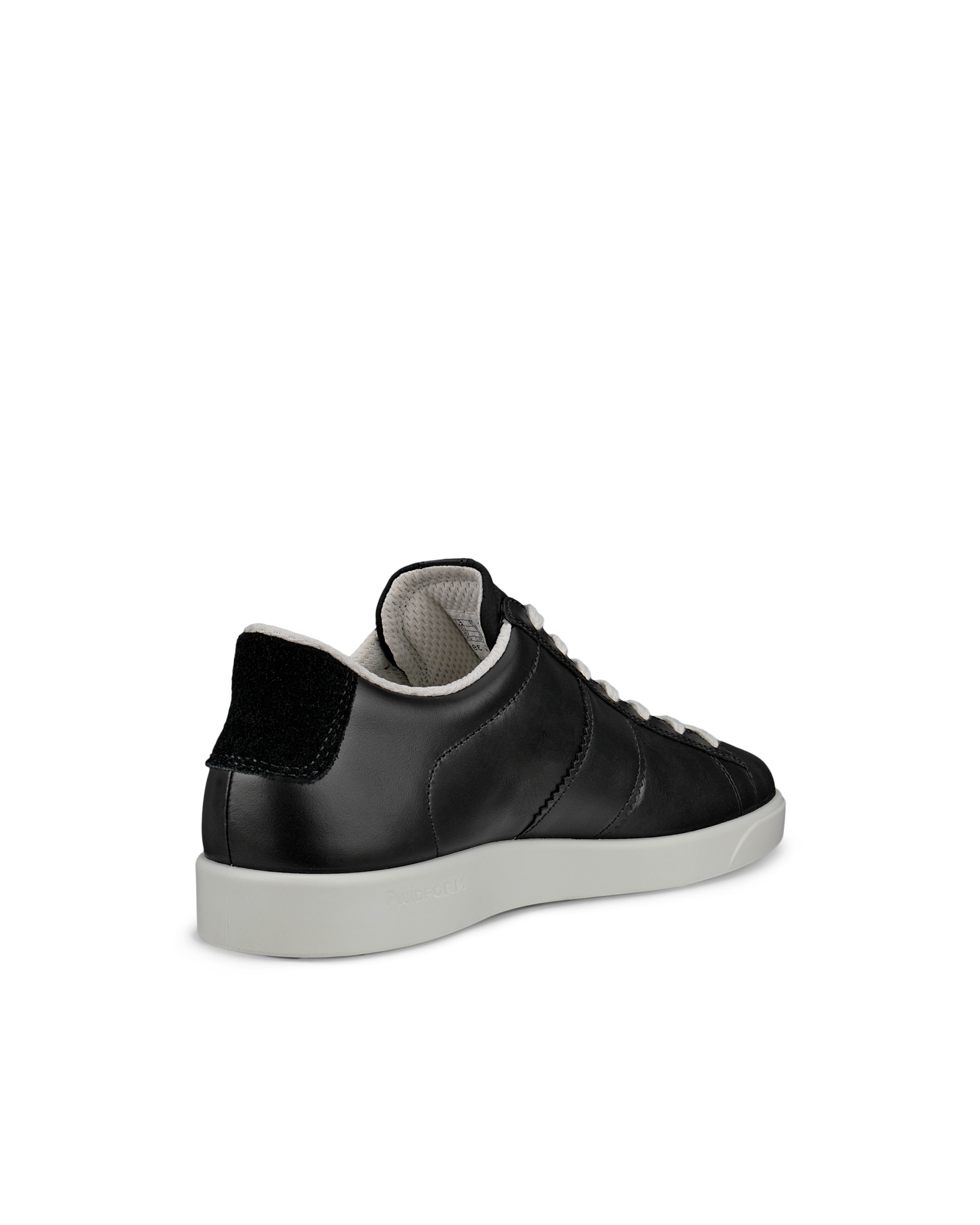 ECCO® Street Lite baskets en cuir pour femme - Noir - Back