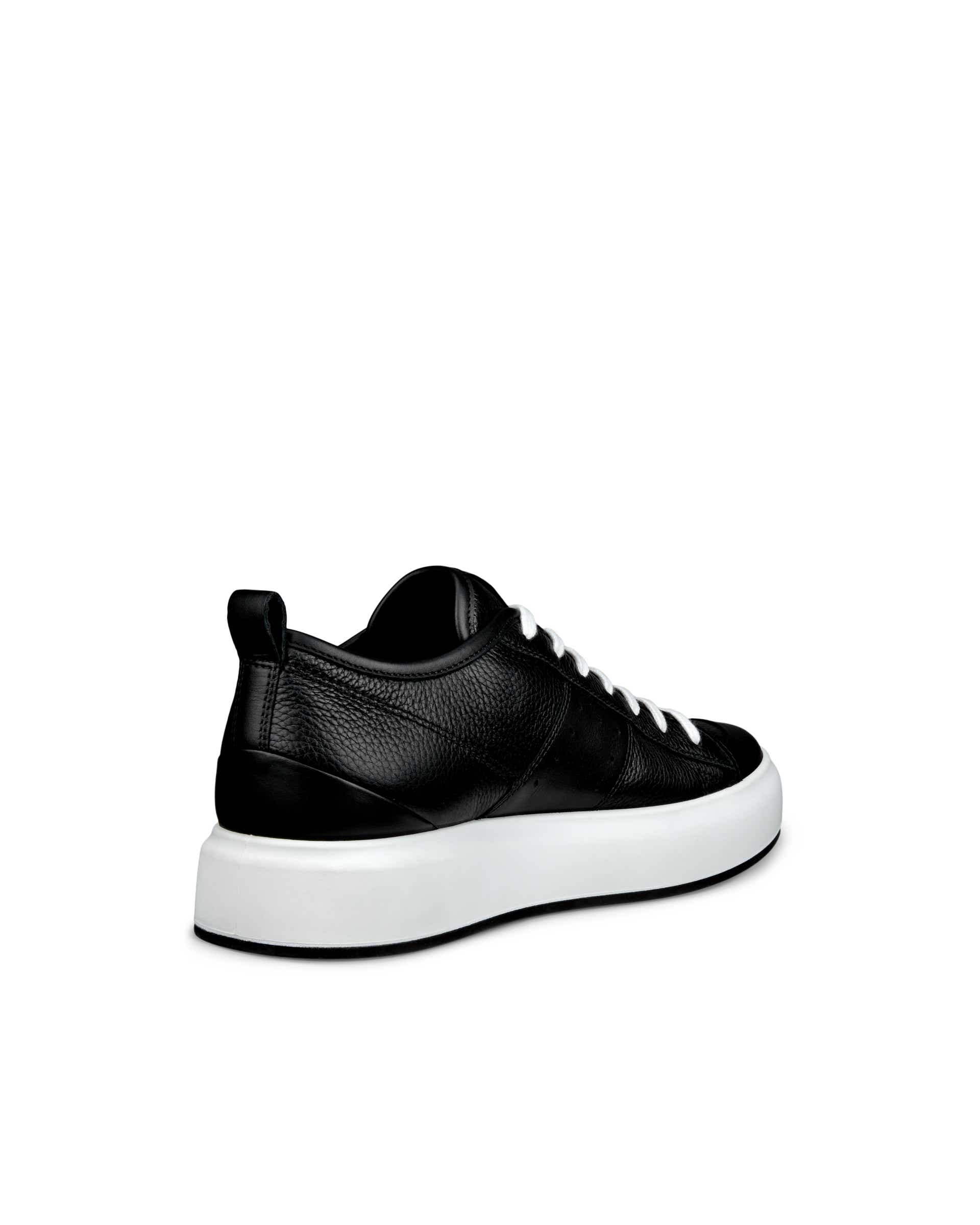 Pánské kožené tenisky ECCO® Street Ace - Černá - Back