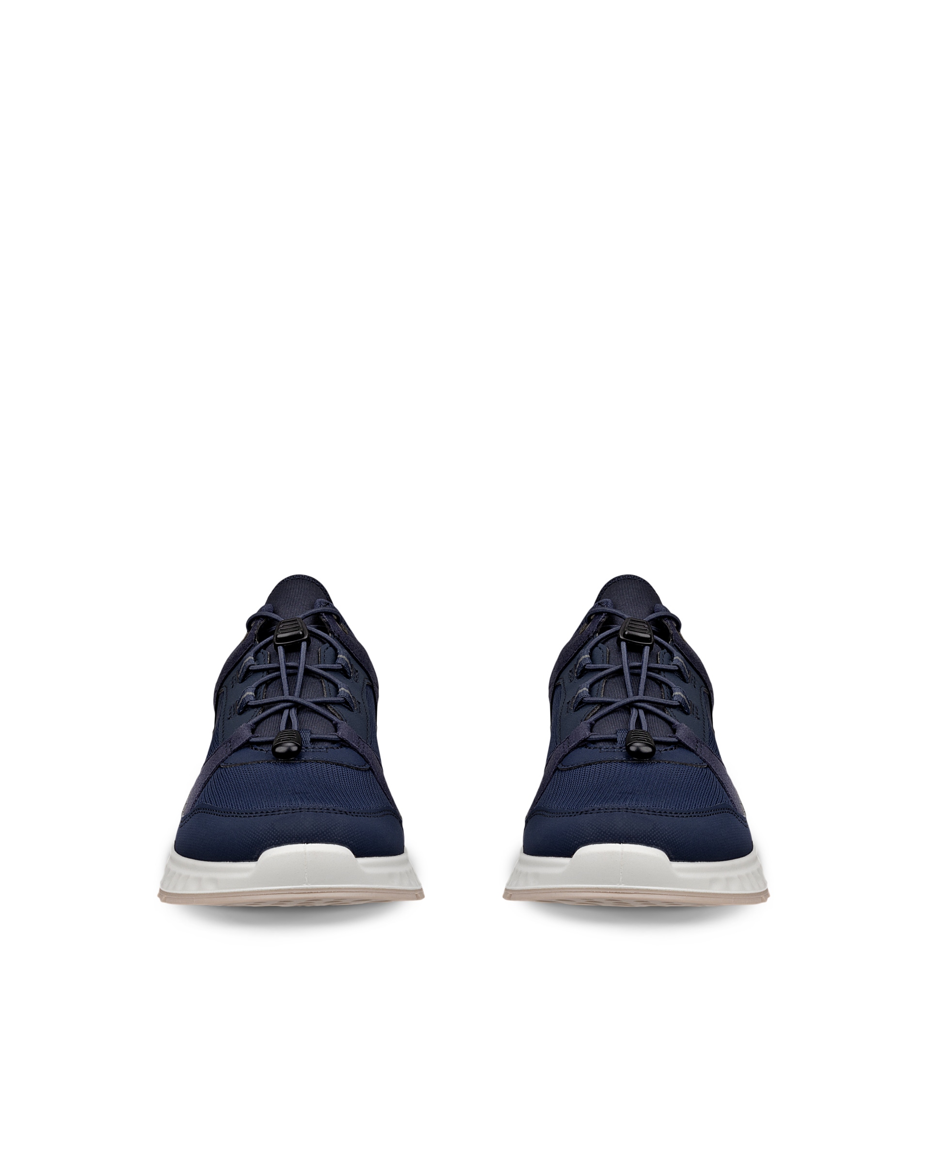 ECCO® Exostride Dames Gore-Tex sneaker - Blauw - Front pair