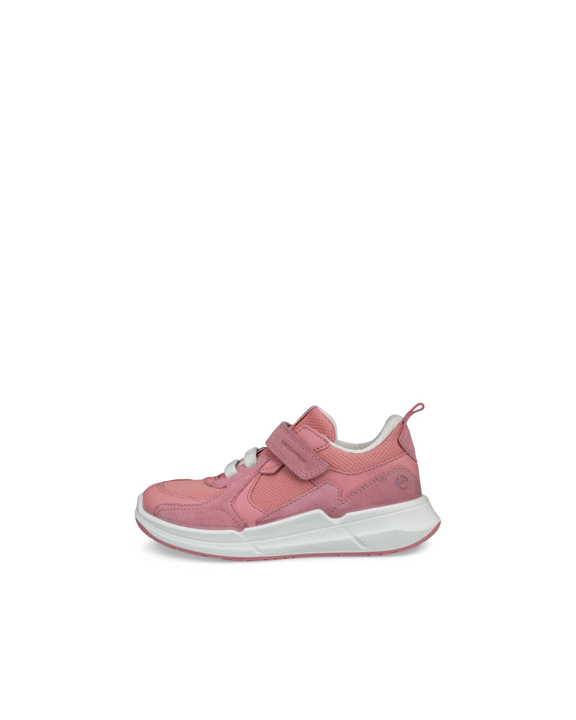 ECCO® Biom K1 baskets en daim pour enfant - Rose - Outside