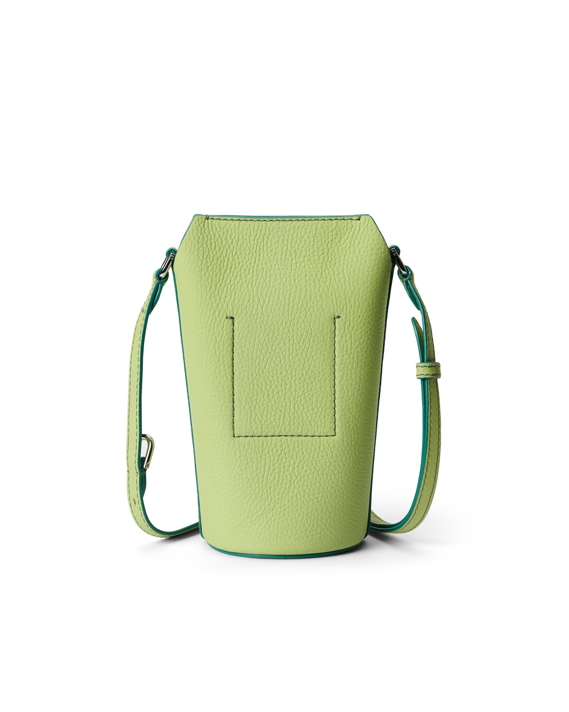 ECCO® Pot Leather Crossbody Bag - Green - Back
