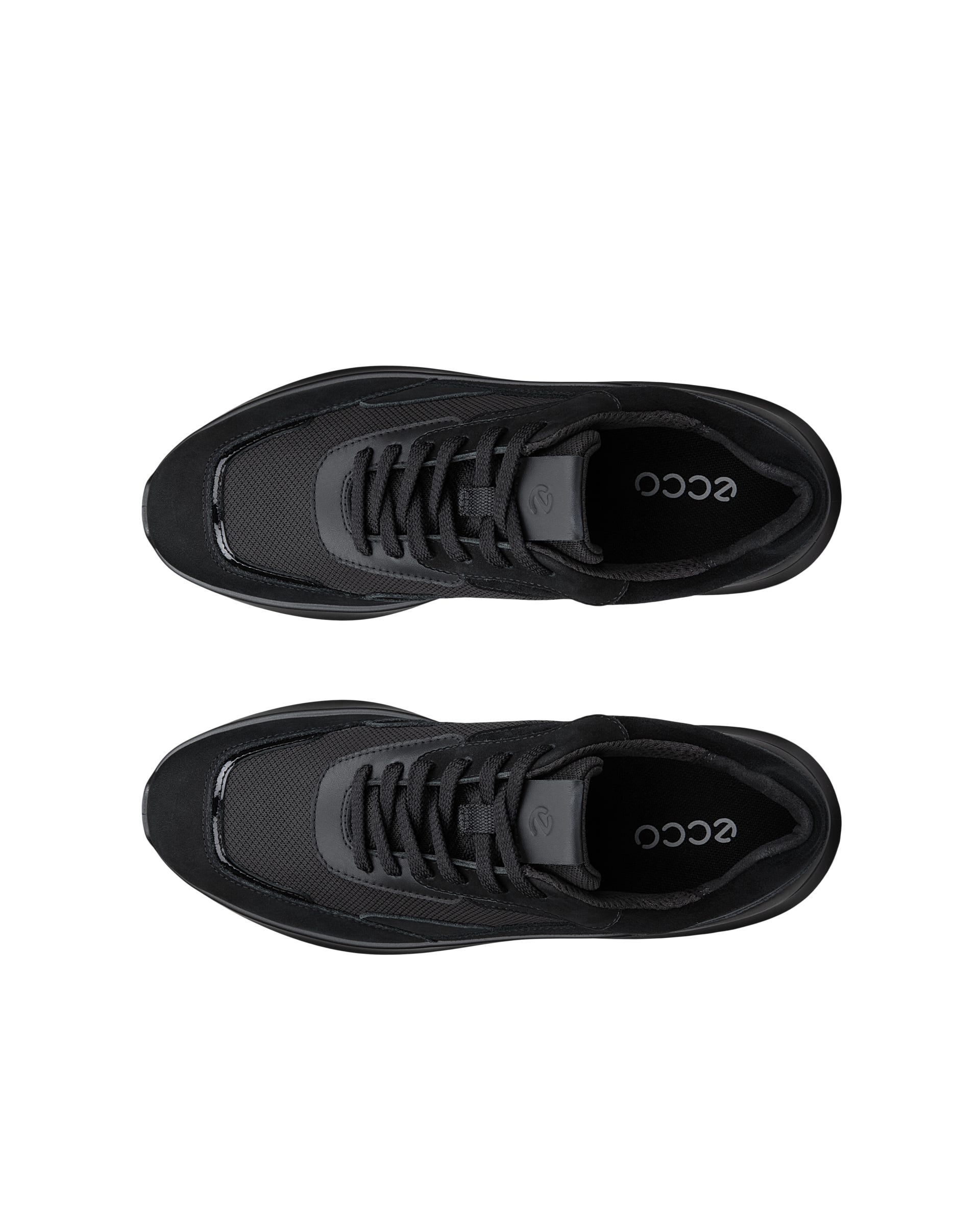 ECCO® VALERIE nubukist spordi- ja vabaajajalats naistele - Must - Top left pair