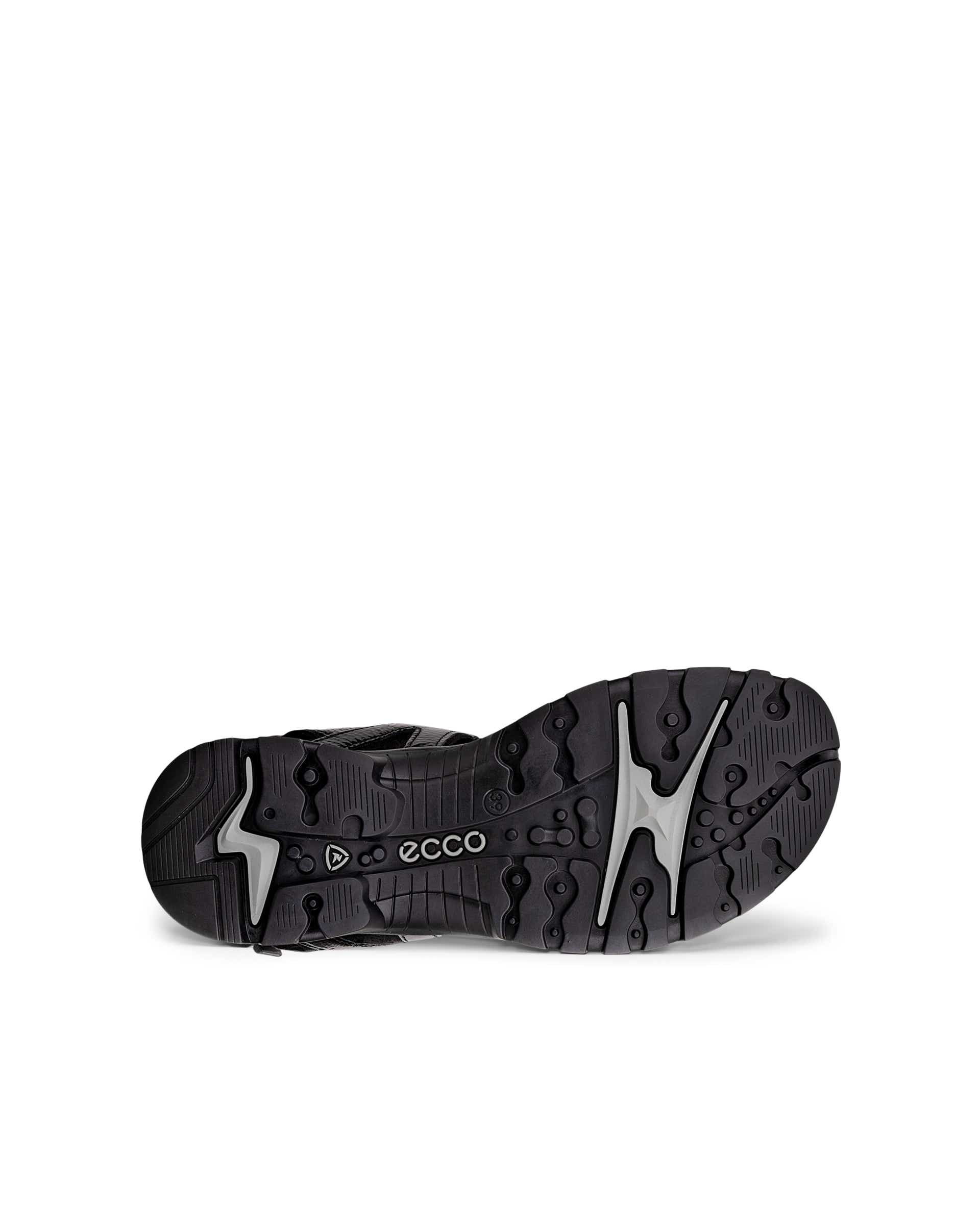 Dámské kožené outdoorové sandály ECCO® Offroad - Černá - Sole
