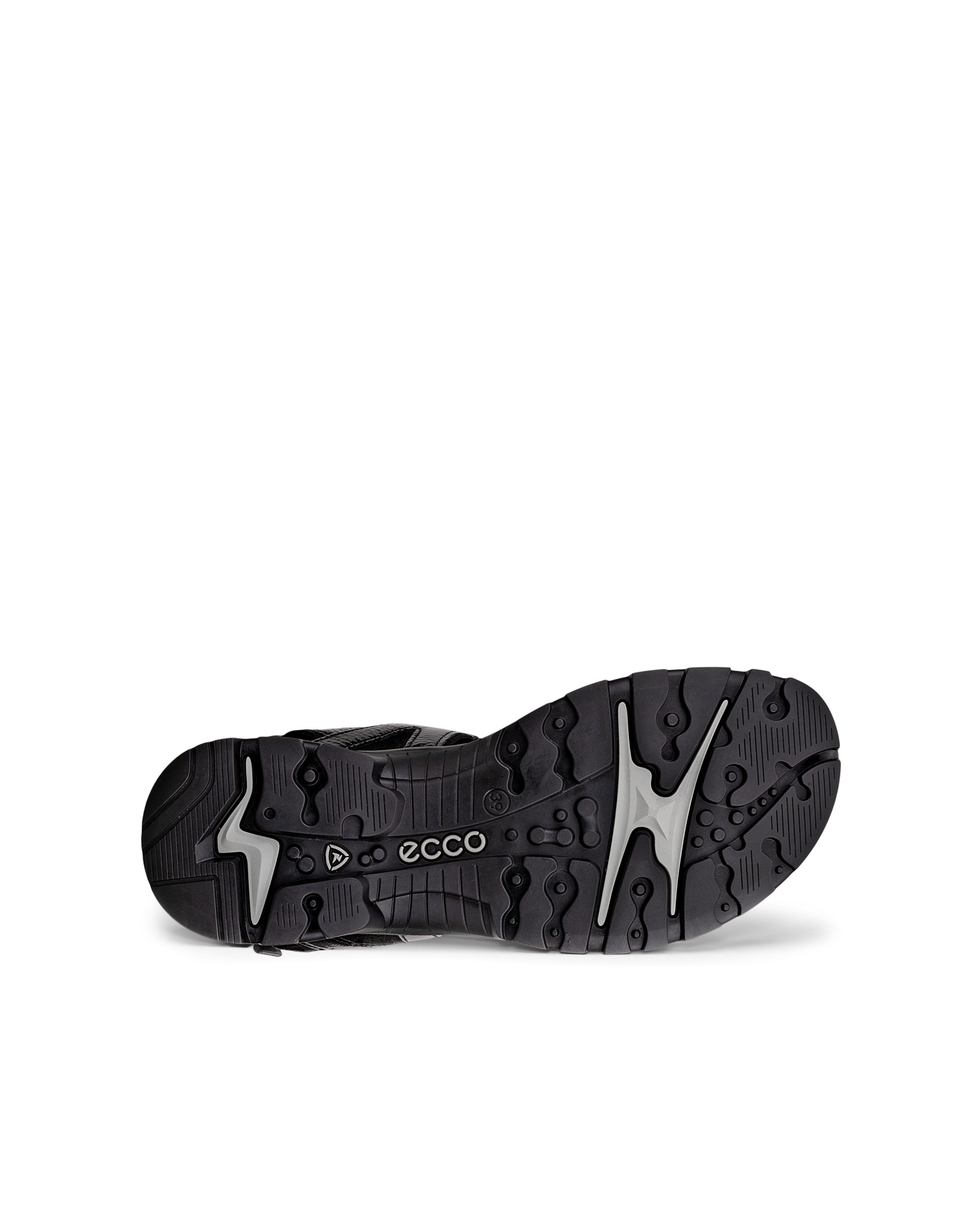Dámské kožené outdoorové sandály ECCO® Offroad - Černá - Sole