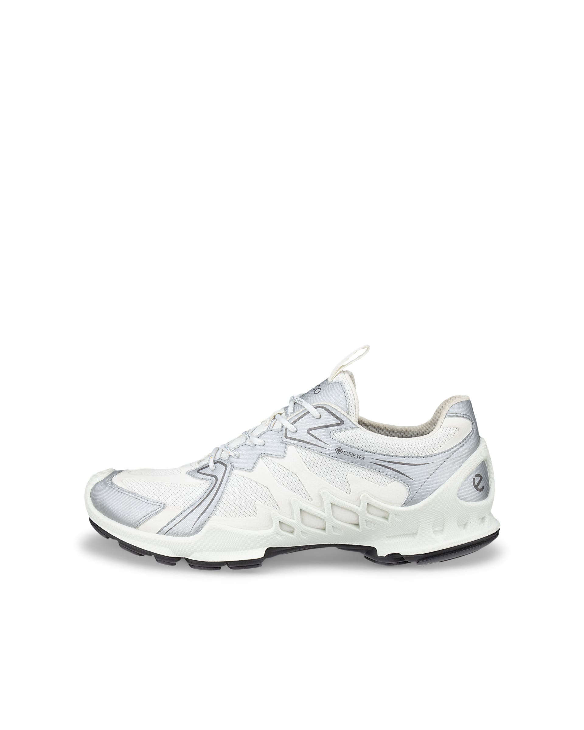 Męskie tekstylne buty outdoorowe z Gore-Tex ECCO® BIOM AEX - Biały - Outside