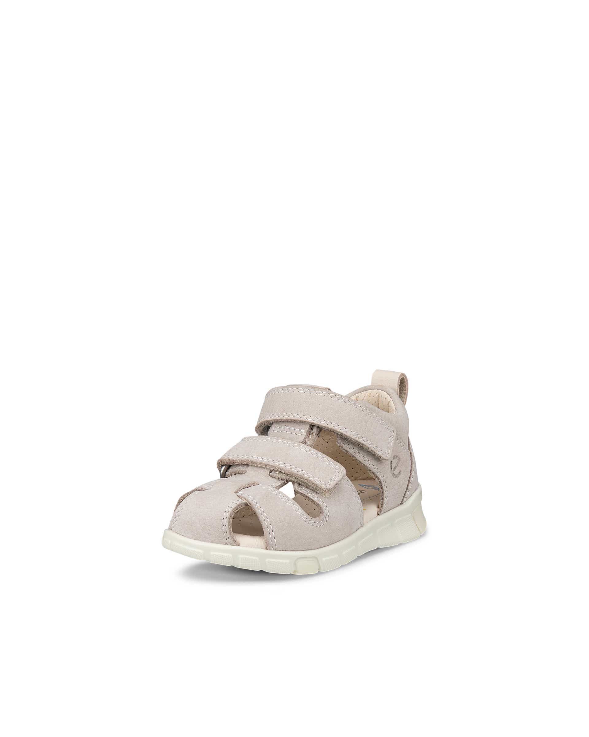 Sandálias pescador nobuck criança ECCO® MINI STRIDE SANDAL - Cinzento - Main