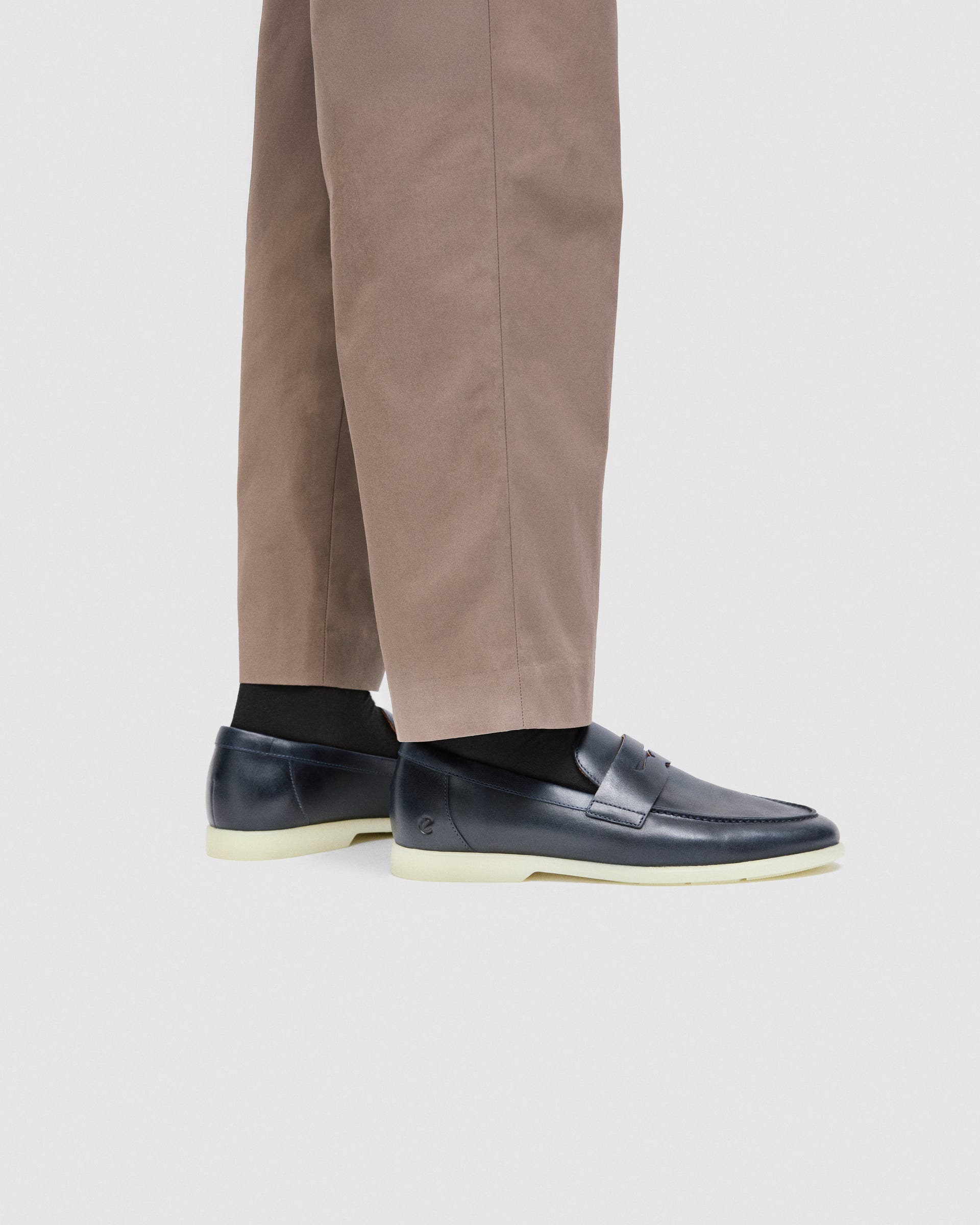 ECCO® METROPOLE VERONA mokkasiner i læder til herrer - Blå - Lifestyle image-1