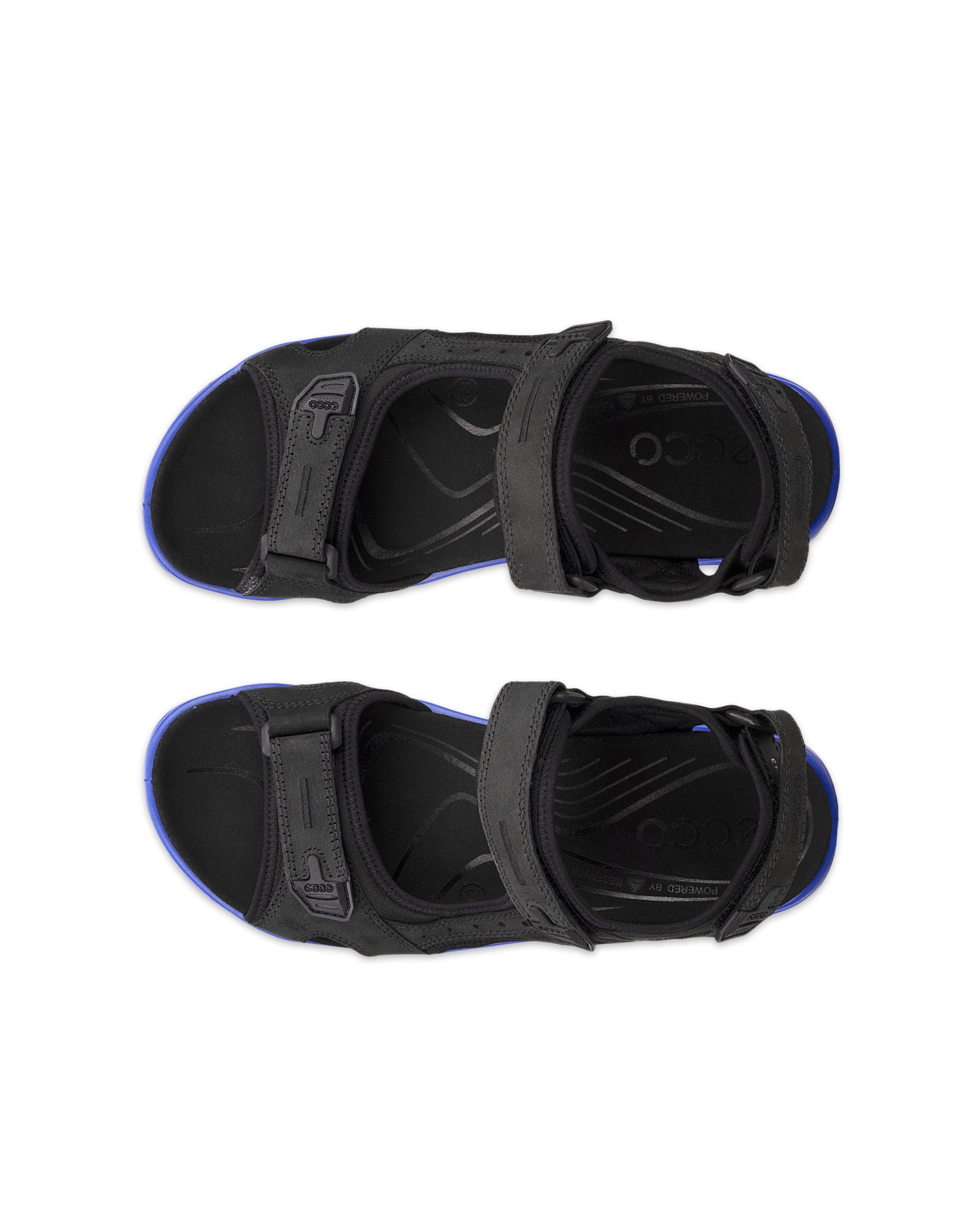 ECCO OFFROAD MEN'S SANDAL - Black - Top left pair