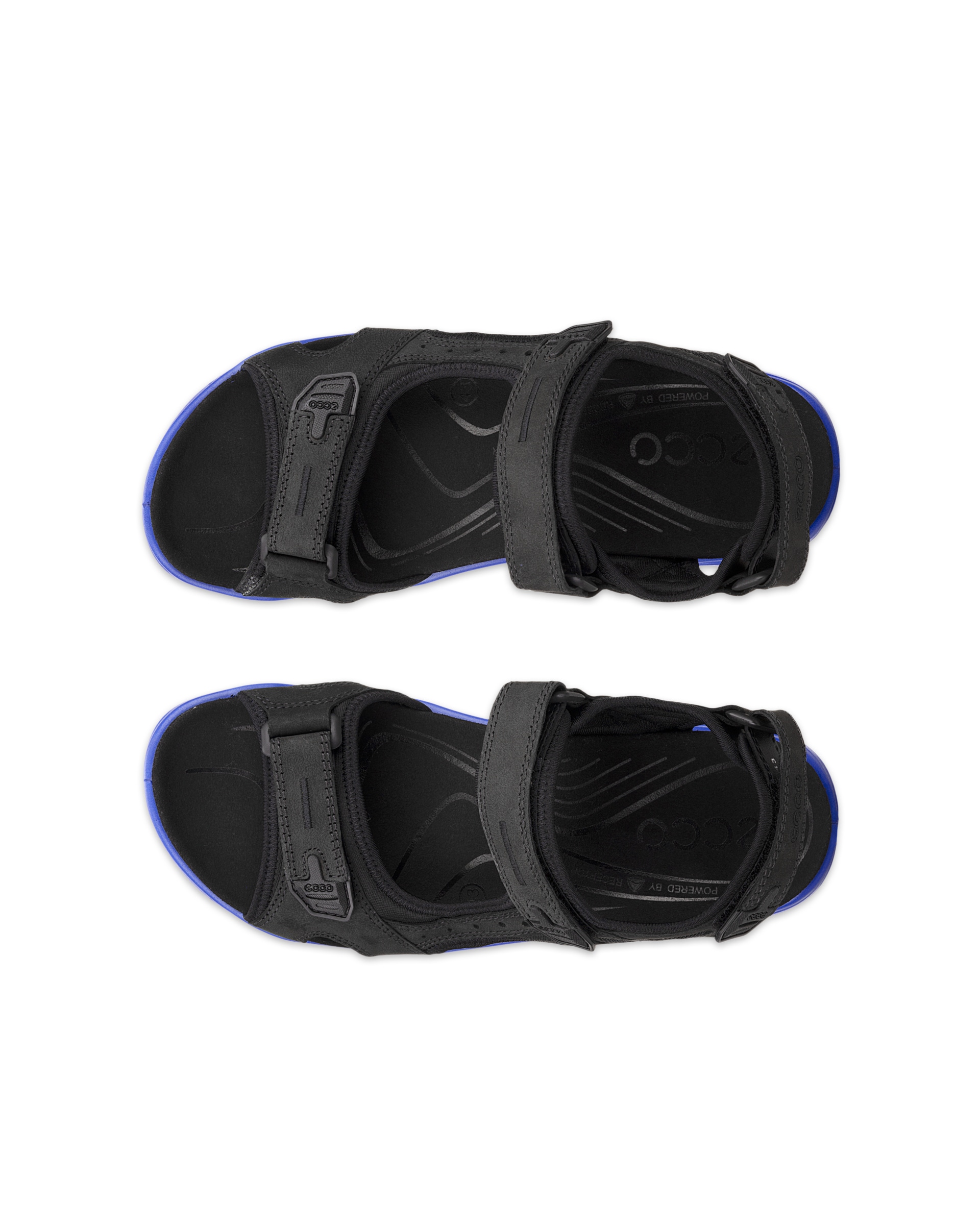 ECCO OFFROAD MEN'S SANDAL - Black - Top left pair