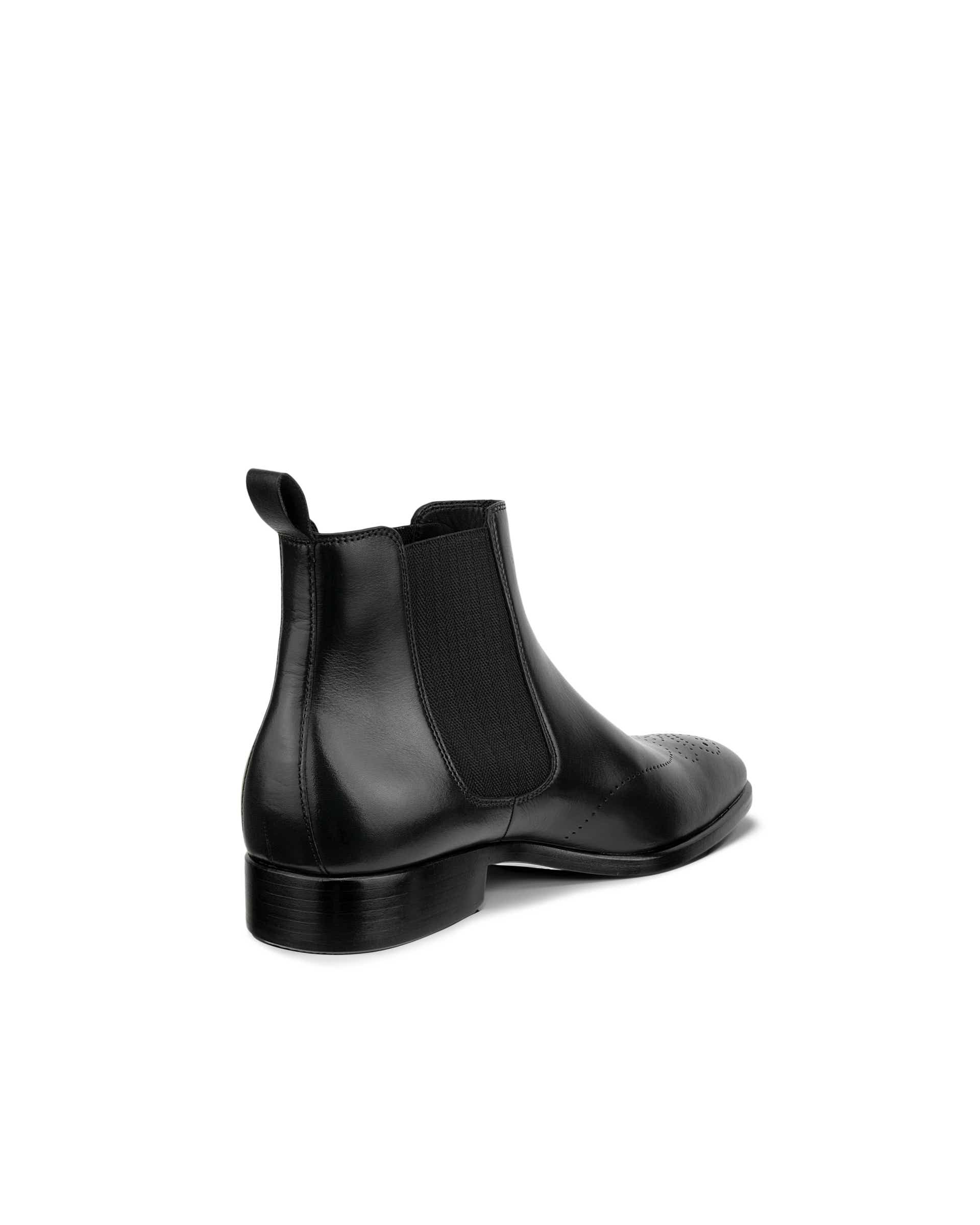 Botas Chelsea couro homem ECCO® VITRUS MONDIAL - Preto - Back