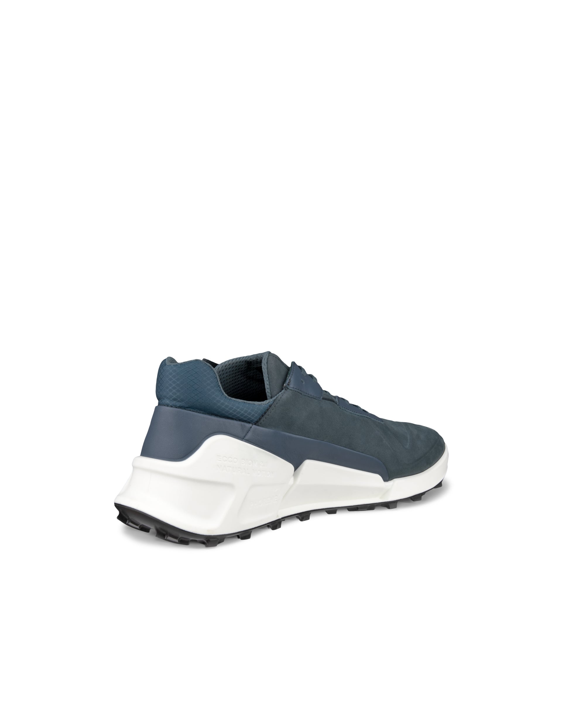 ECCO BIOM 2.1 X Mountain メンズ ヌバックハイキングシューズ - ブルー - Back