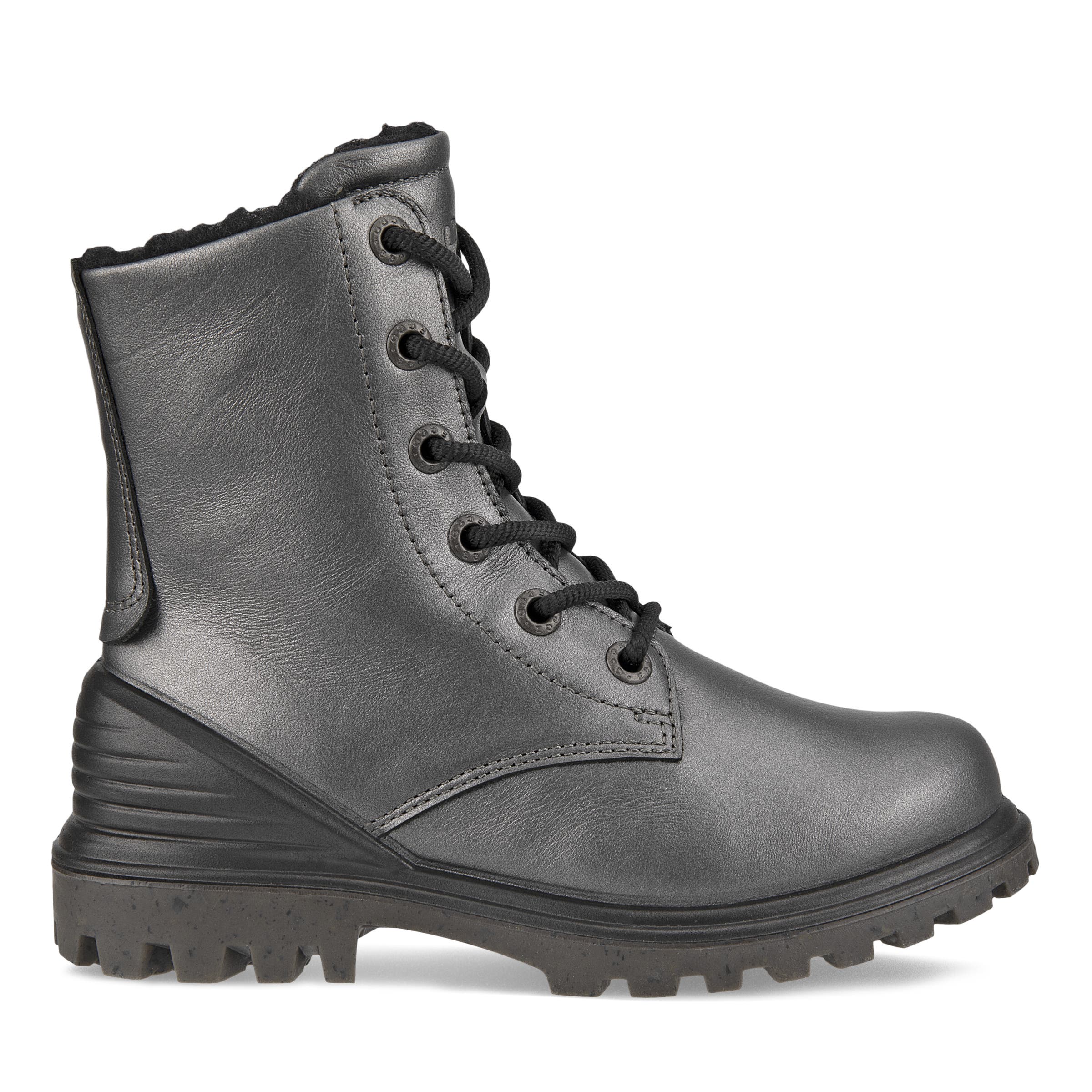 ECCO® Tredtray Kinder Halbhoher Schnürstiefel aus Leder undefined