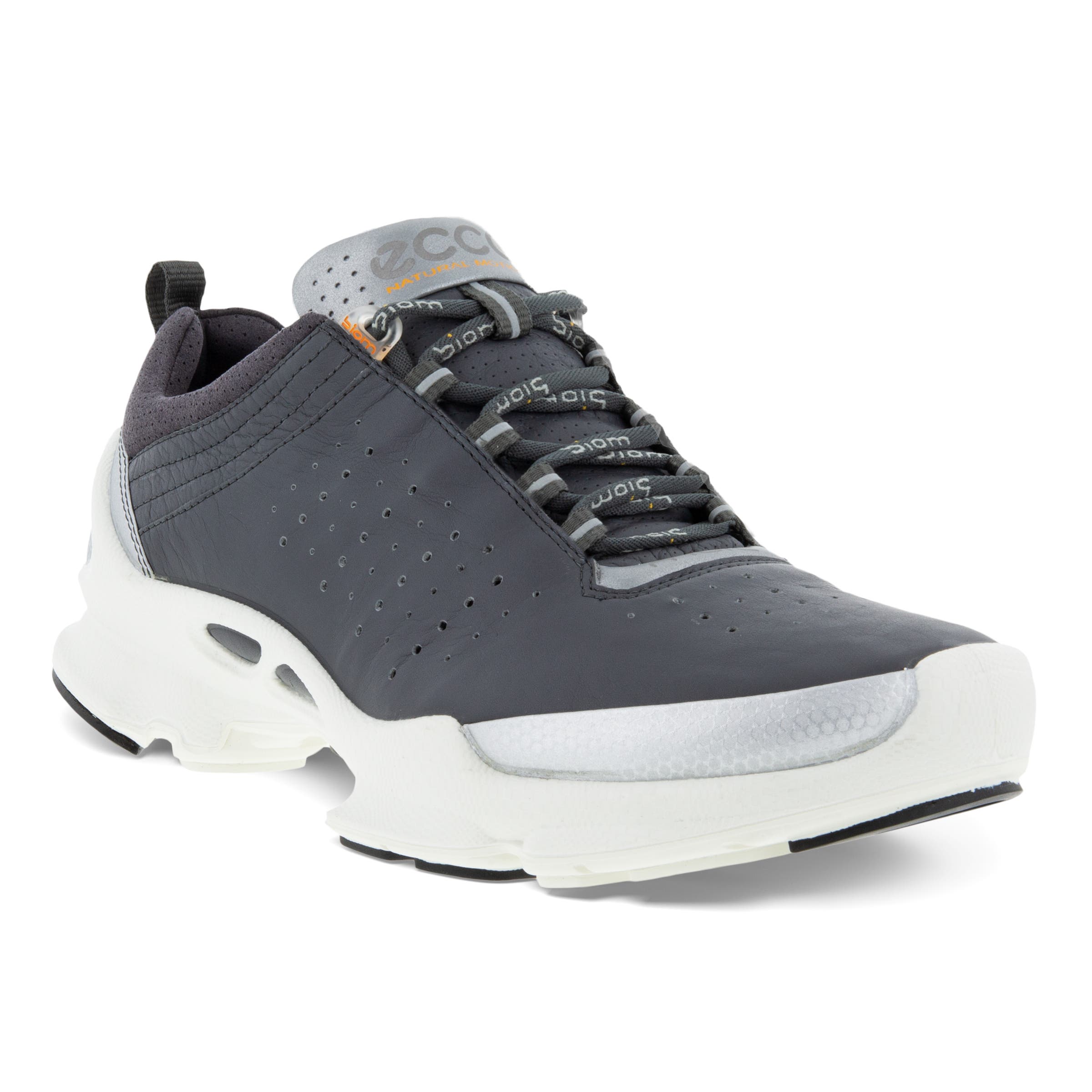Men's ECCO® BIOM C Leather Sneaker - Grey - Main