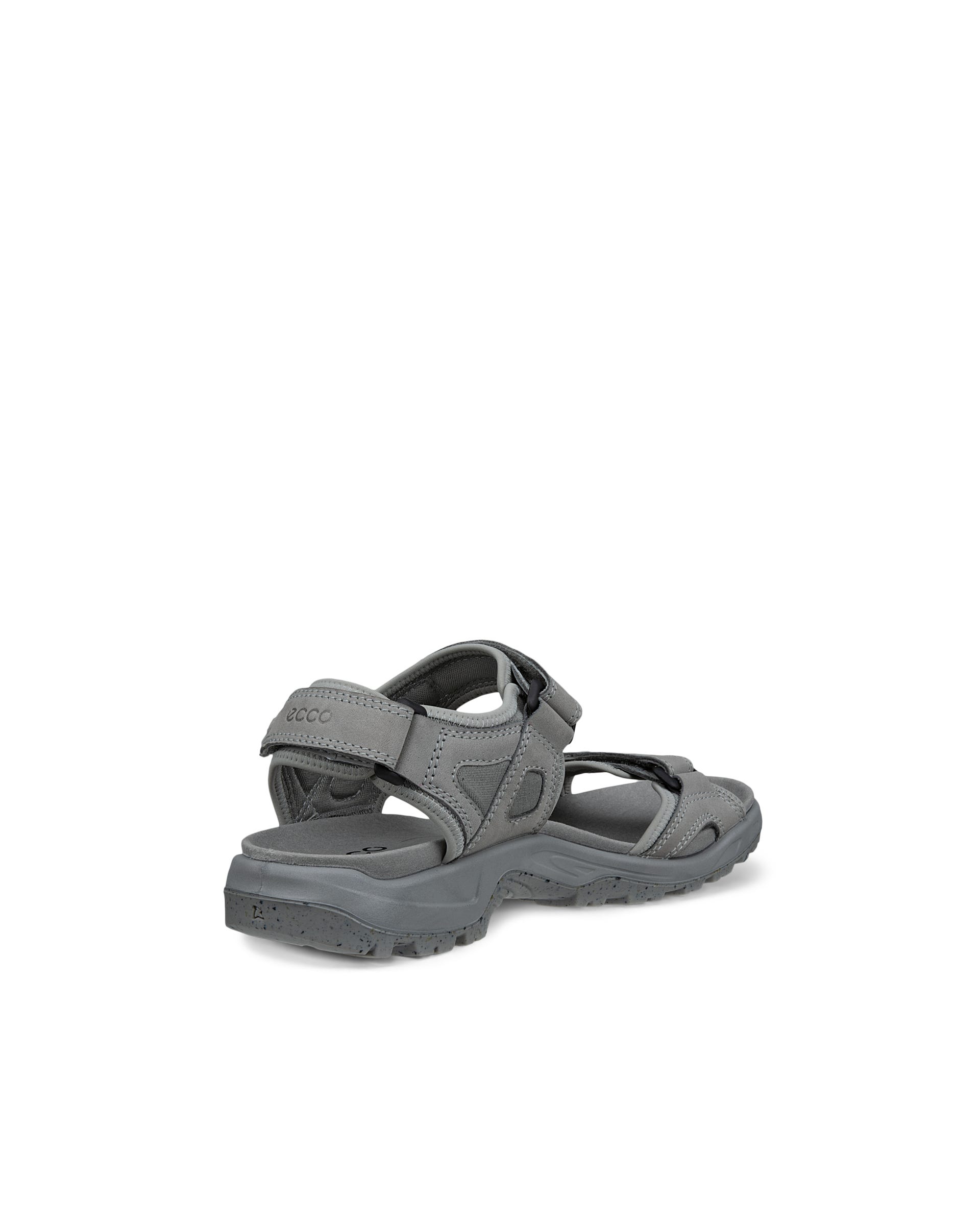 ECCO® Offroad Herren Trekkingsandale aus Nubukleder - Grau - Back