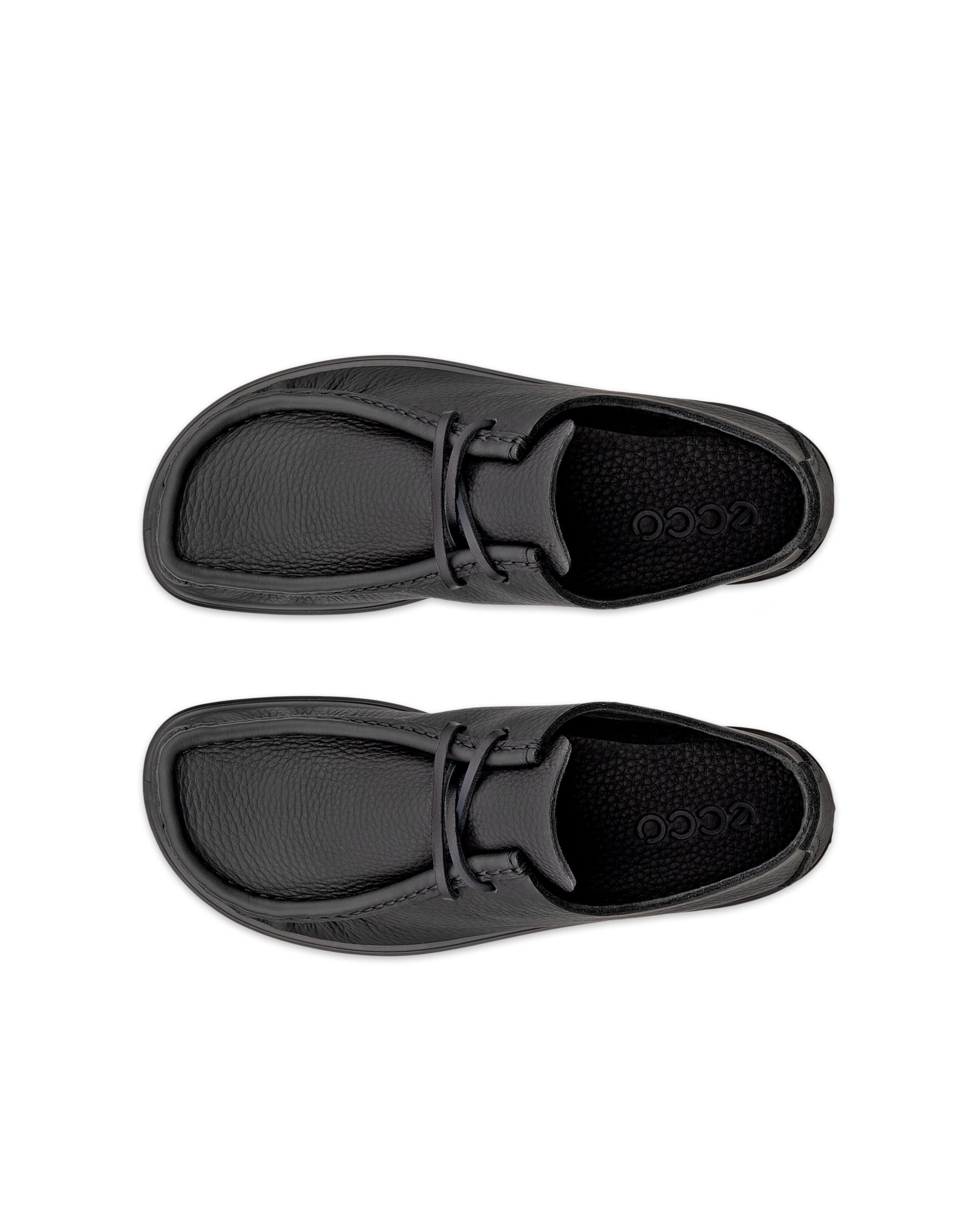 ECCO® JOKE Herren Lederschnürschuh - Schwarz - Top left pair