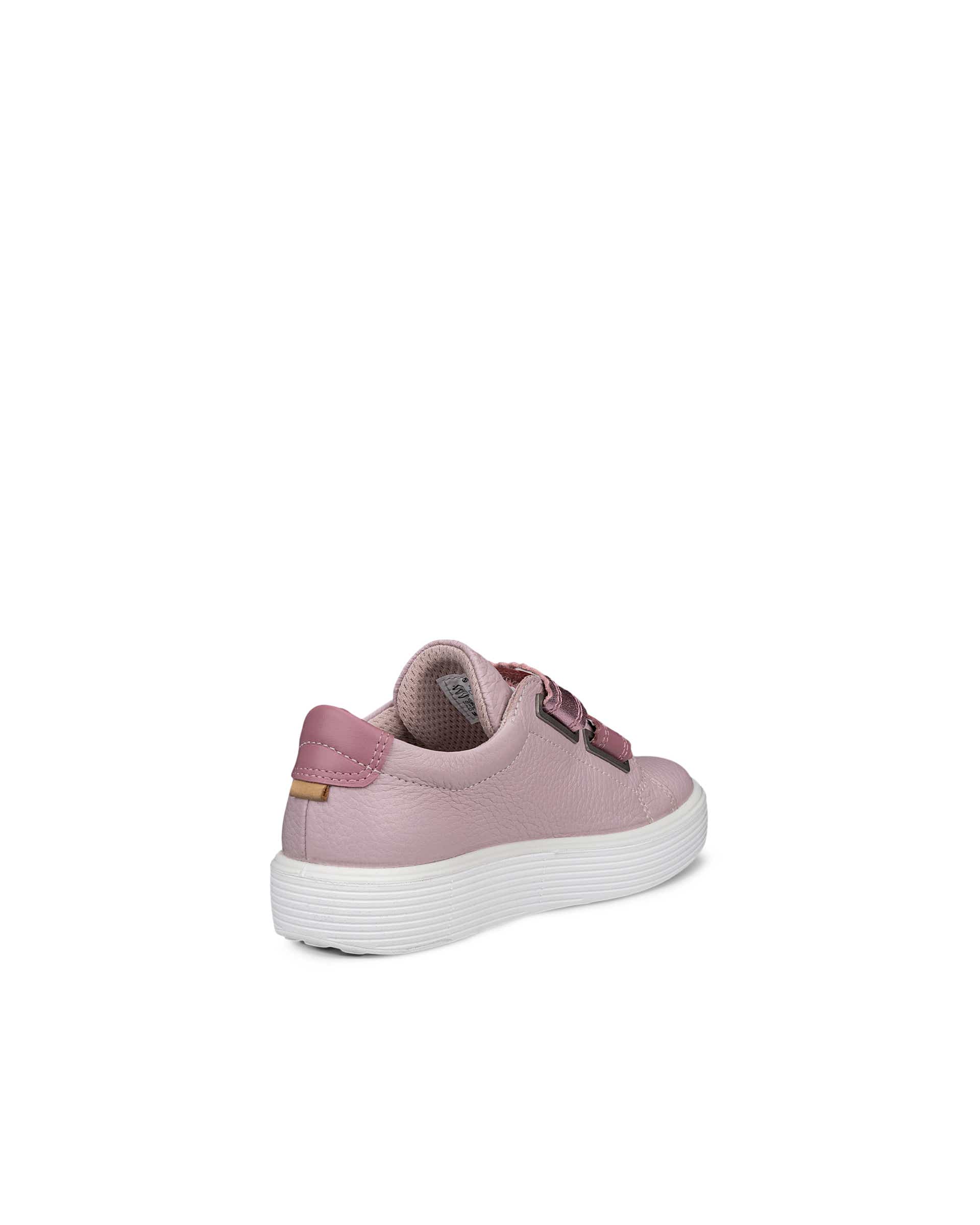 ECCO® SOFT 60 dječje kožne tenisice - Ružičasta - Back