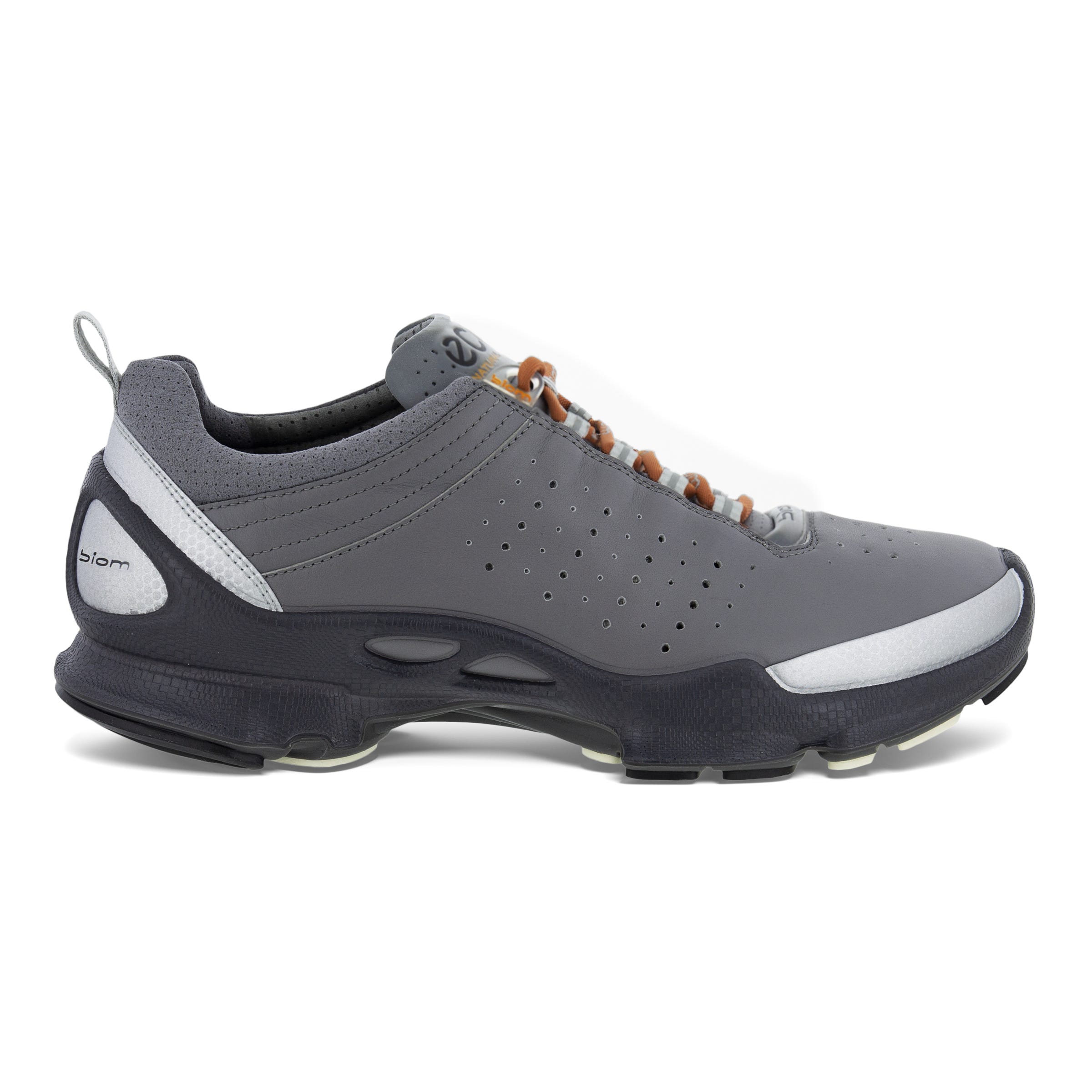 ECCO BIOM C Low メンズ レザースニーカー | グレー