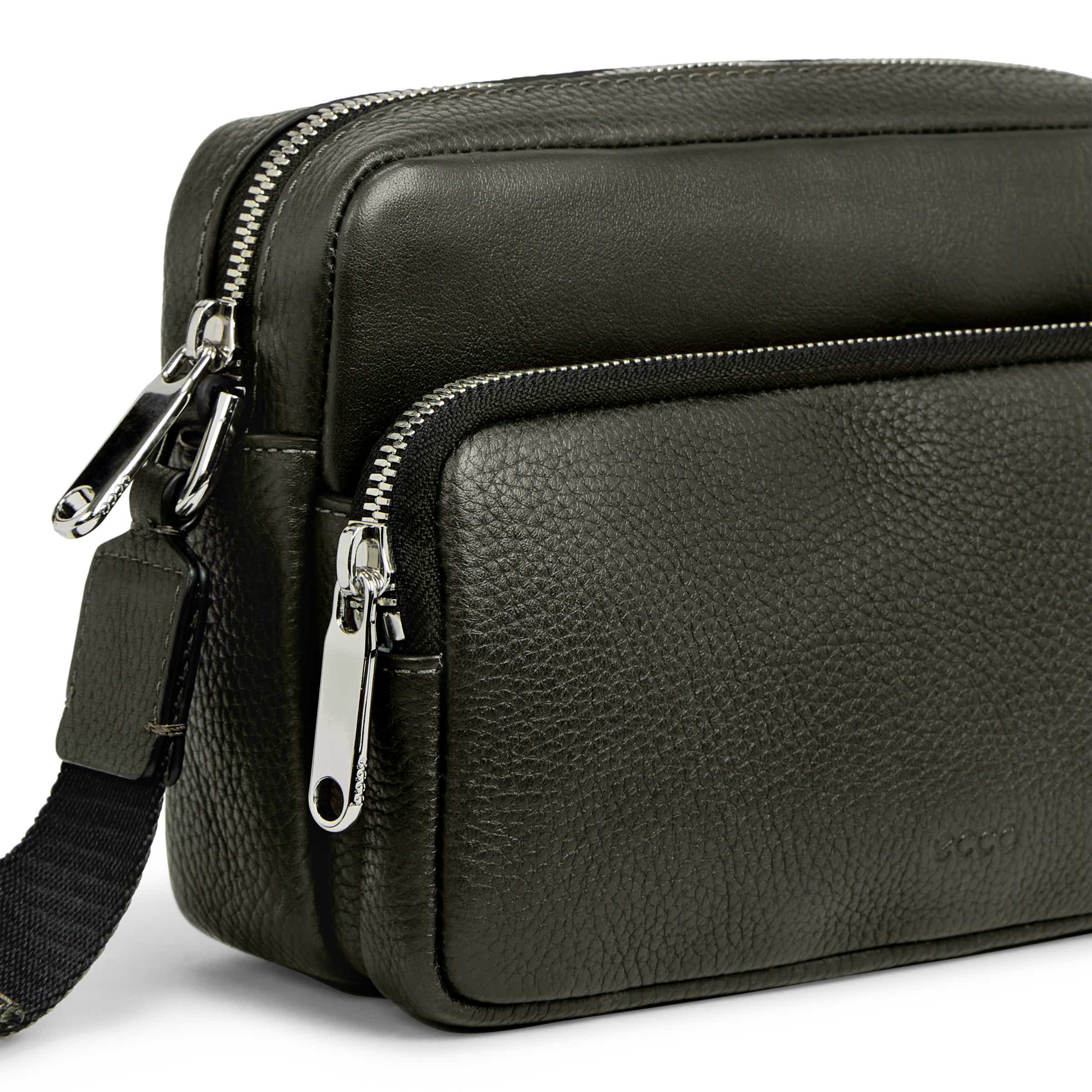 ECCO® Camera Bag Leather Camera Bag - Green - Detail-1