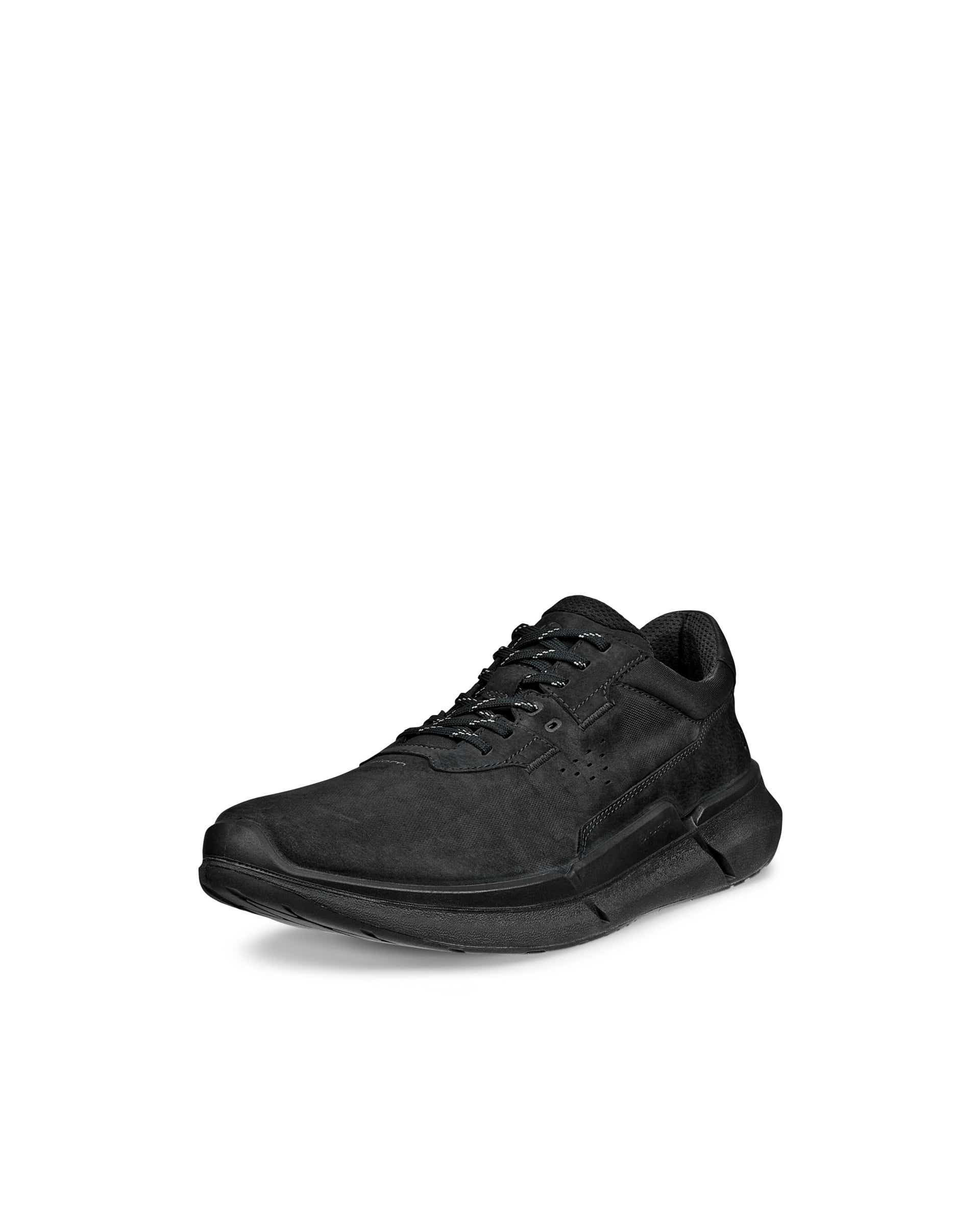 ECCO® BIOM 2.2 baskets en nubuck pour homme - Noir - Main