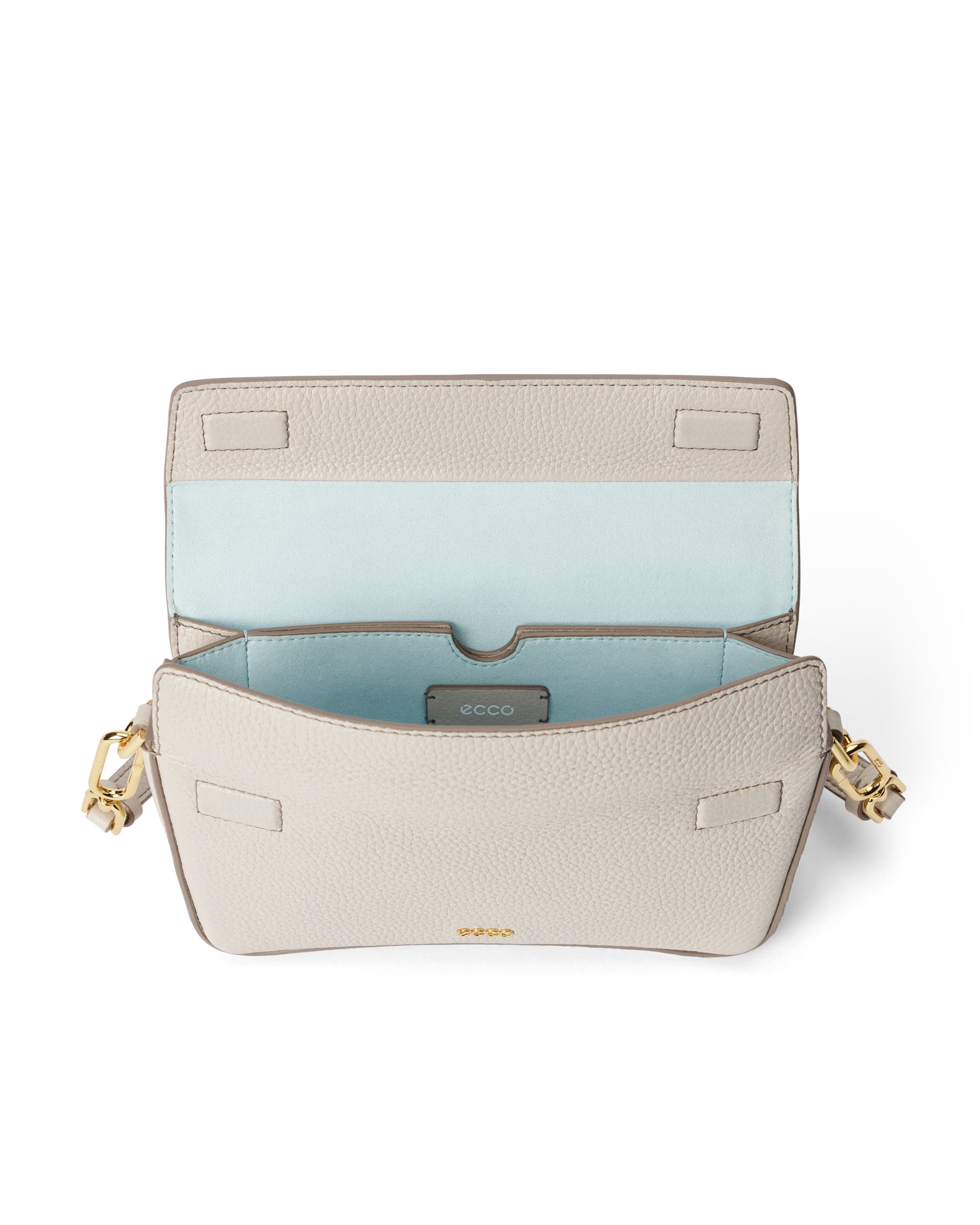 ECCO Pinch Bag M Pebbled Leather - 베이지 - Inside