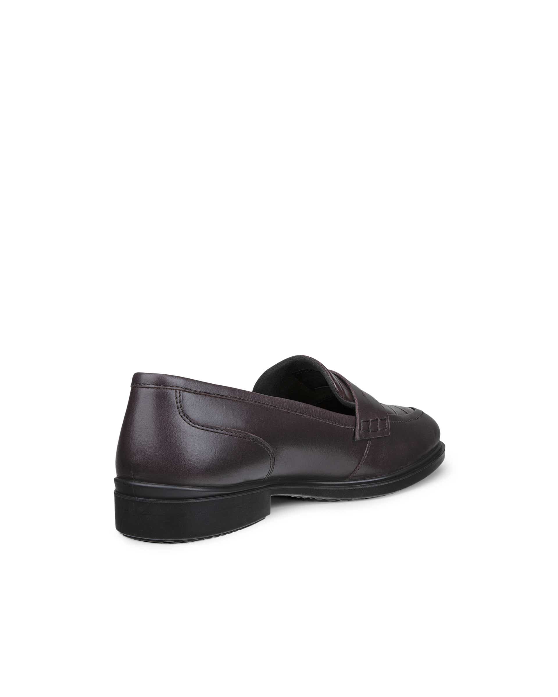 ECCO DRESS CLASSIC 15 ウィメンズ レザーローファー - ブラウン - Back