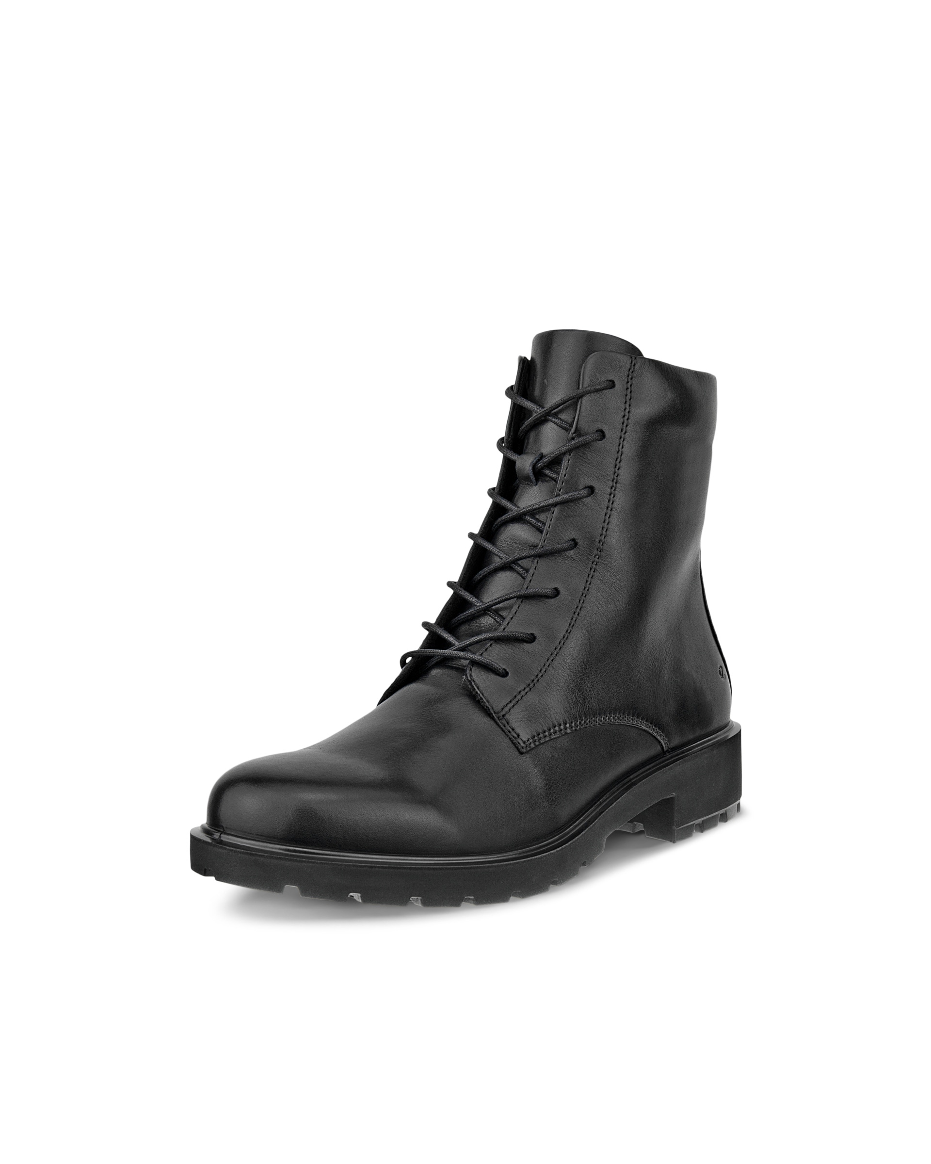 ECCO® METROPOLE VIENNA dames leren veterlaars - Zwart - Main