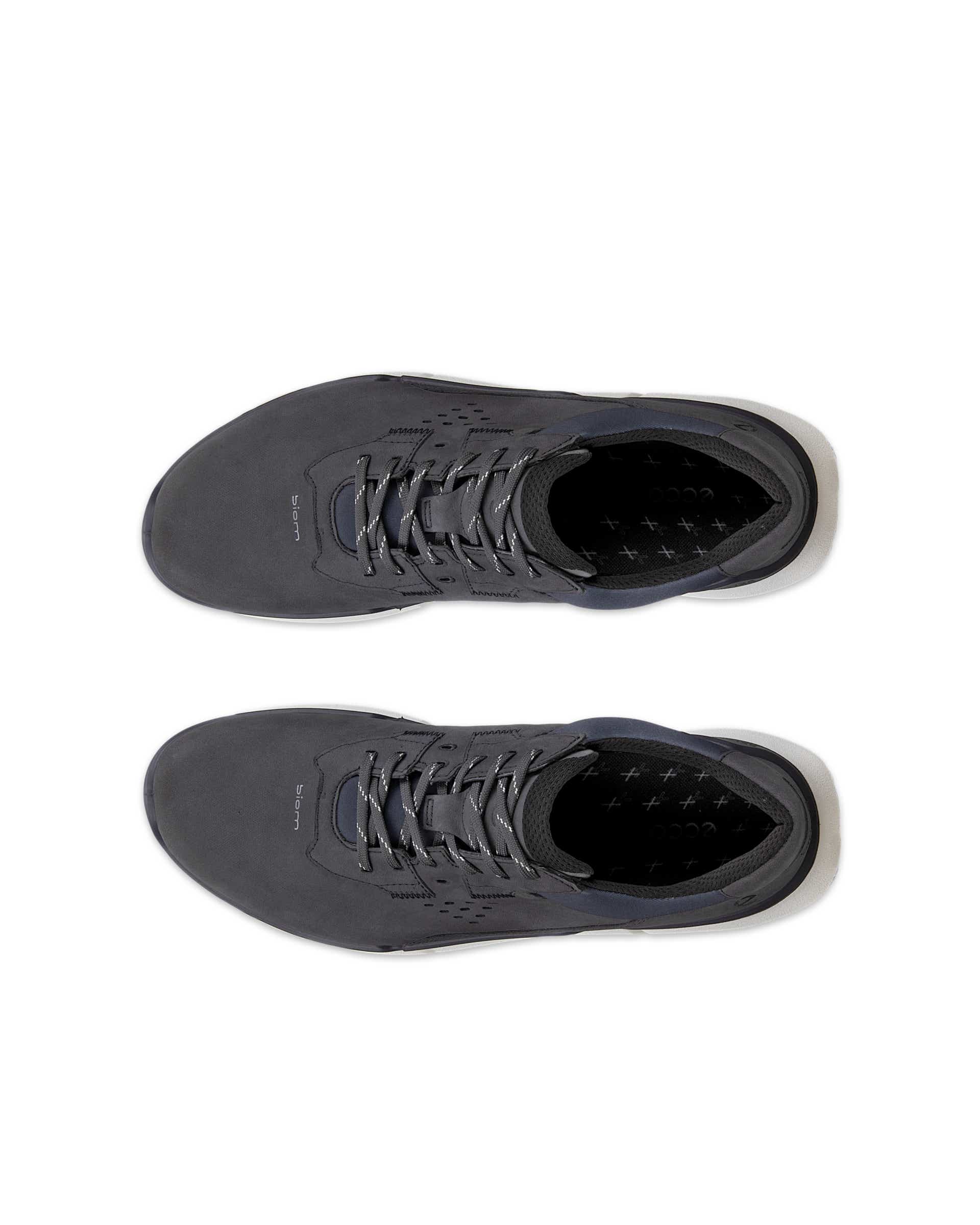 ECCO Men's BIOM 2.2 Low Lea - Grey - Top left pair