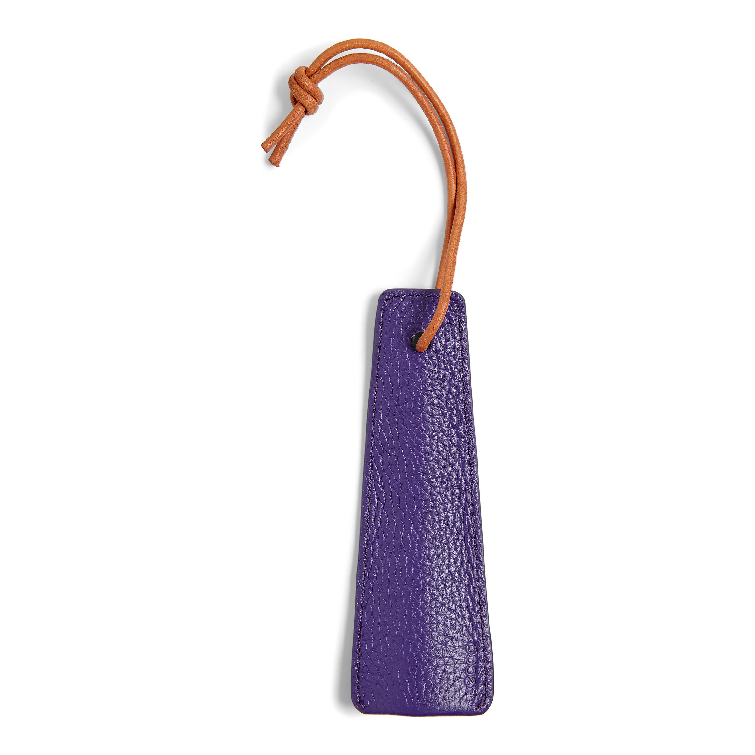 ECCO® Leather Shoe Horn - Purple - Back