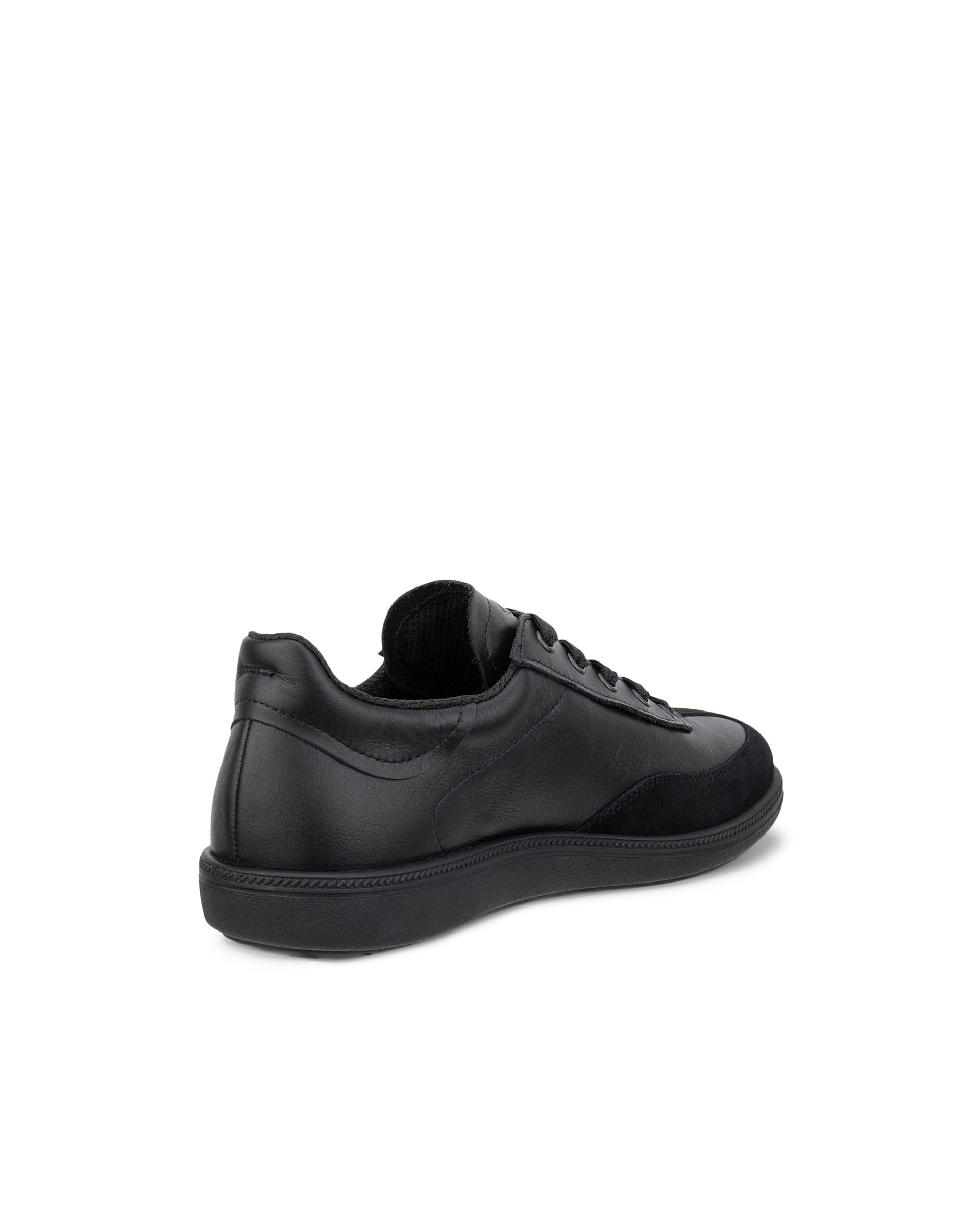 ECCO® SOFT 11 Gore-Tex sneakers i læder til damer - Sort - Back