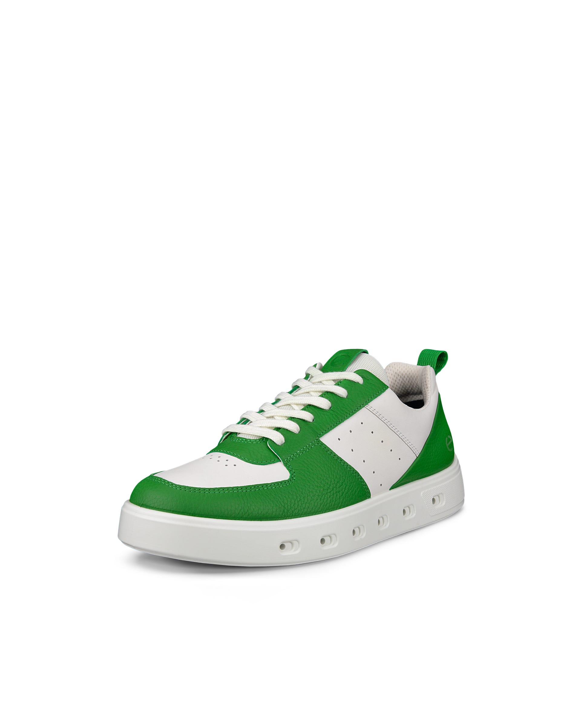 Men's ECCO® Street 720 Leather Gore-Tex Sneaker - Green - Main