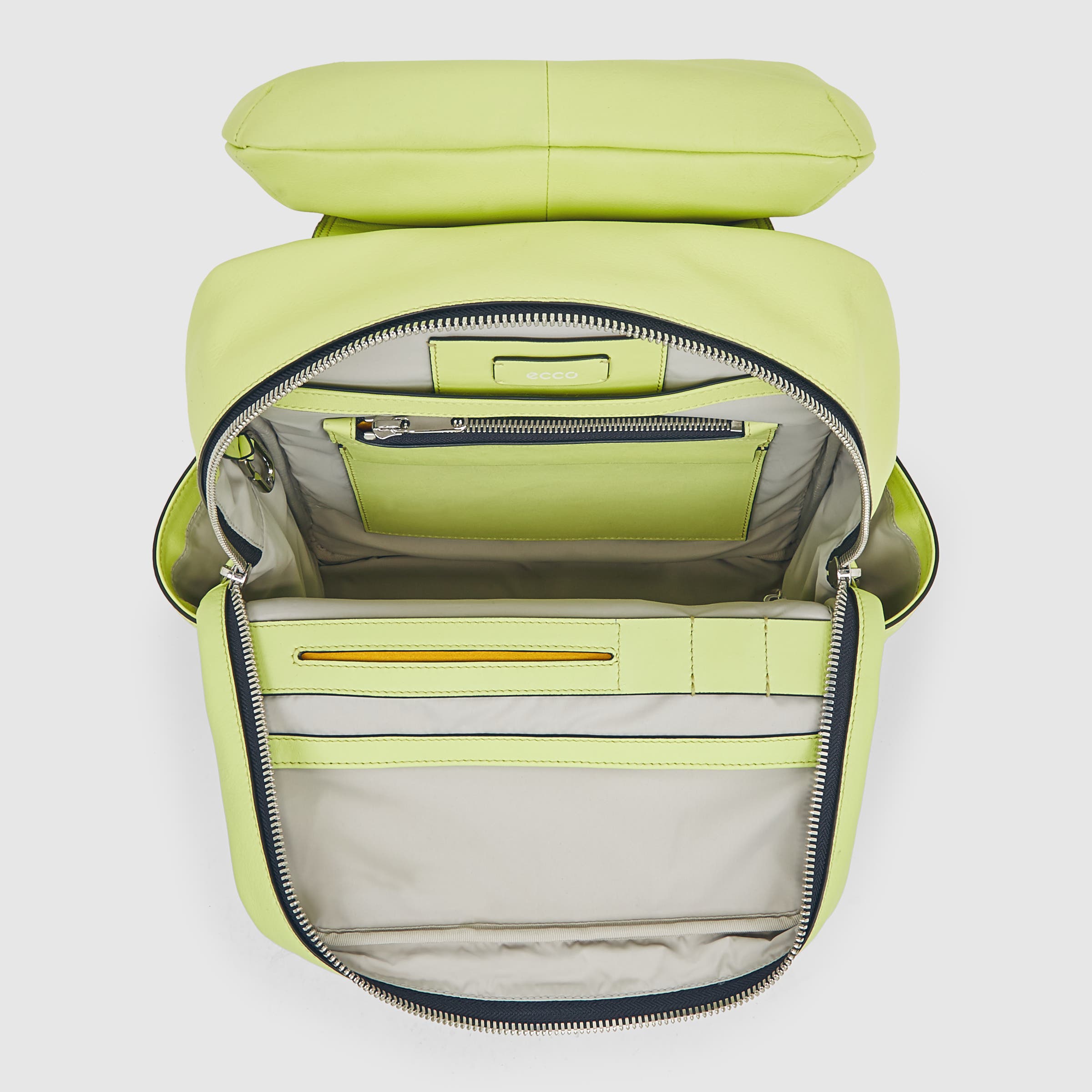 ECCO® Journey Leather Backpack - Green - Birdeye