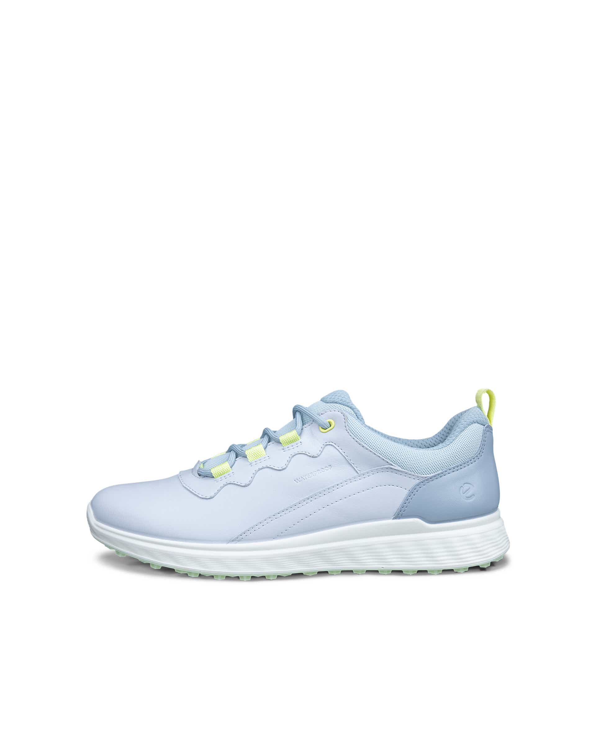 ECCO® GOLF S-CASUAL chaussure de golf imperméable en cuir pour femme - Bleu - Outside
