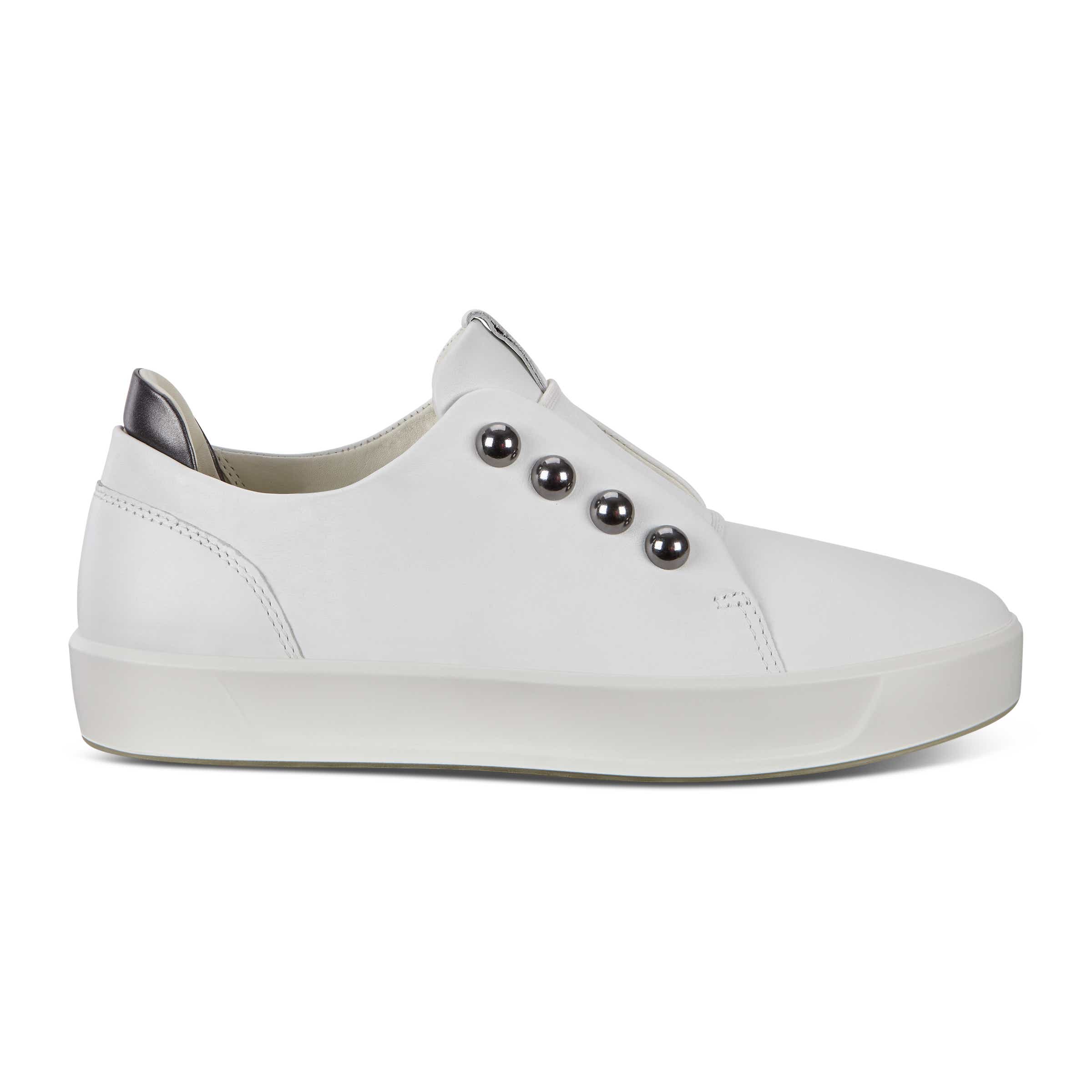 ECCO SOFT 8 W Sneaker - White - Outside