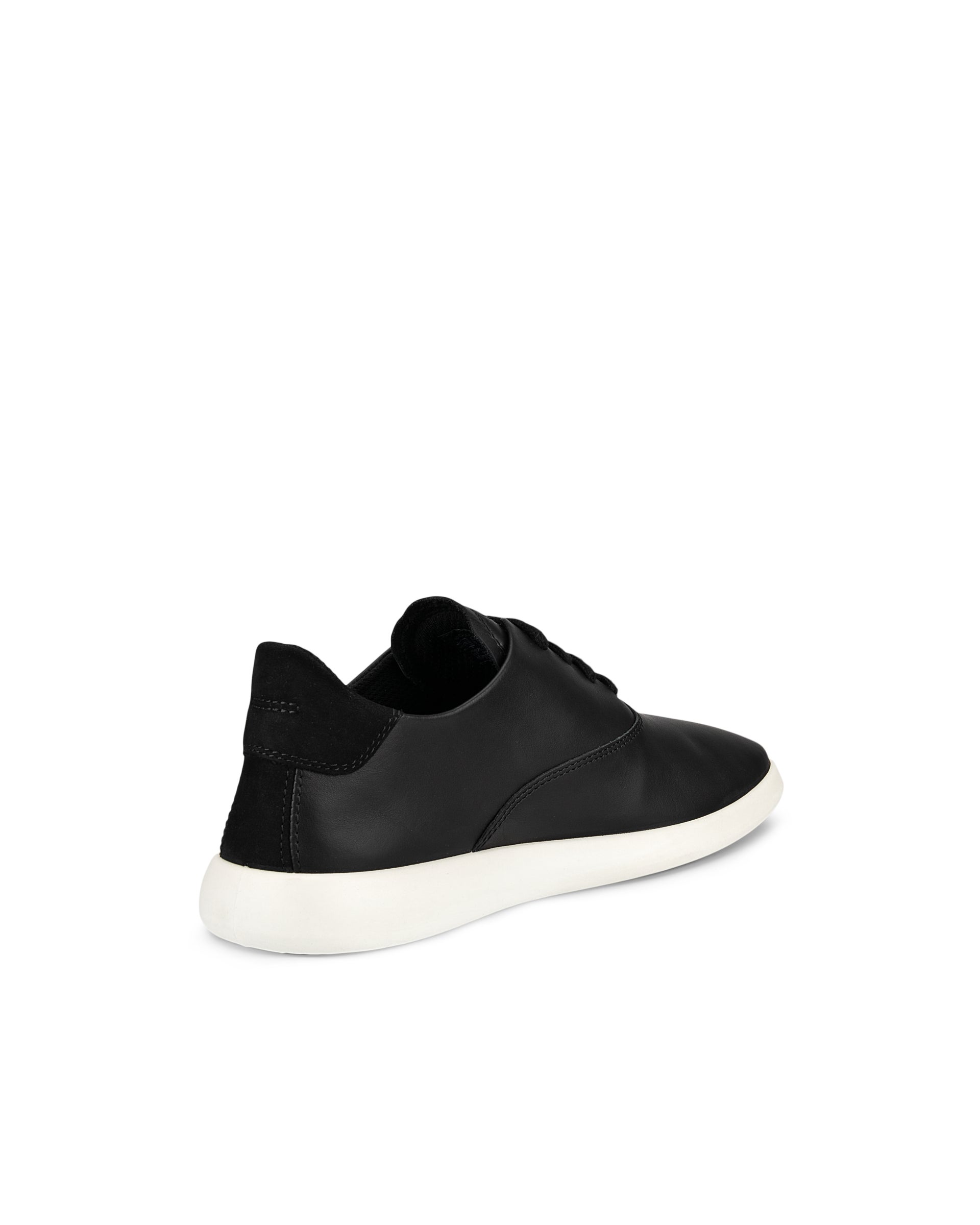 Dámska kožená šnúrovacia obuv ECCO® Minimalist - Čierna - Back
