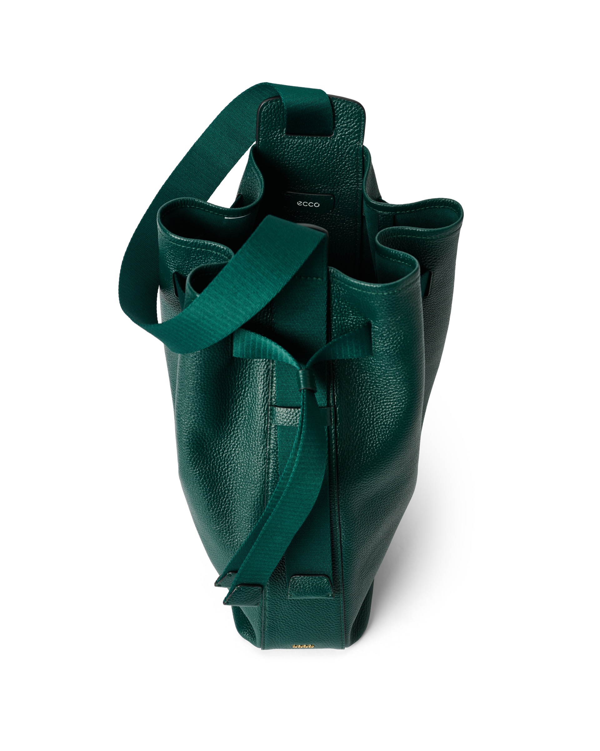 ECCO® Sail Bag sac hobo en cuir - Vert - Inside