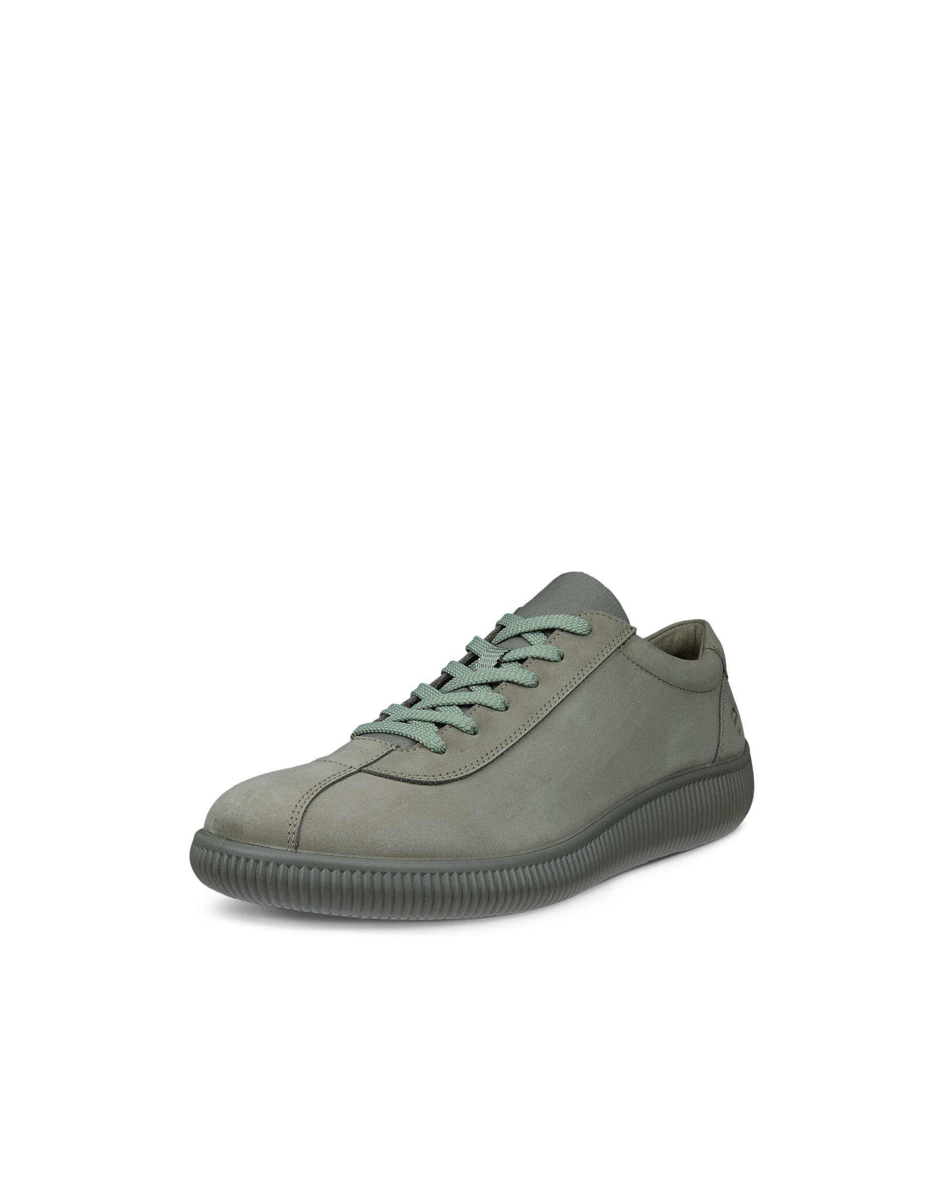 ECCO soft zero MEN メンズ レザースニーカー - グリーン - Main