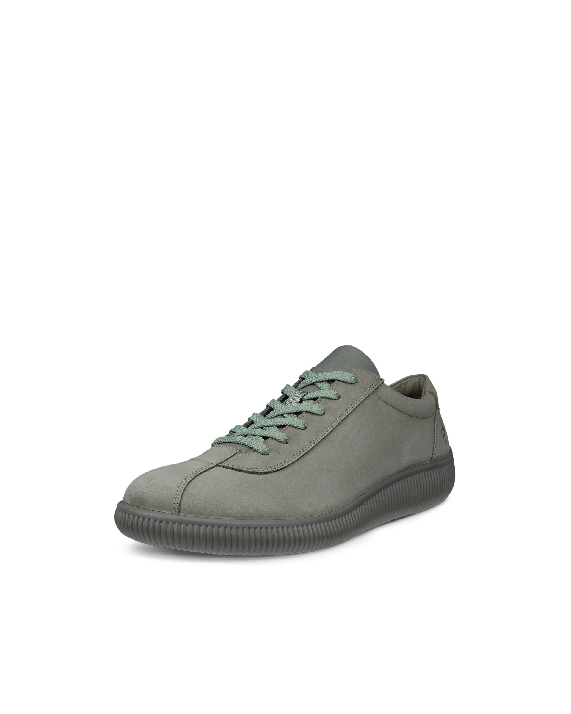 ECCO soft zero MEN メンズ レザースニーカー - グリーン - Main
