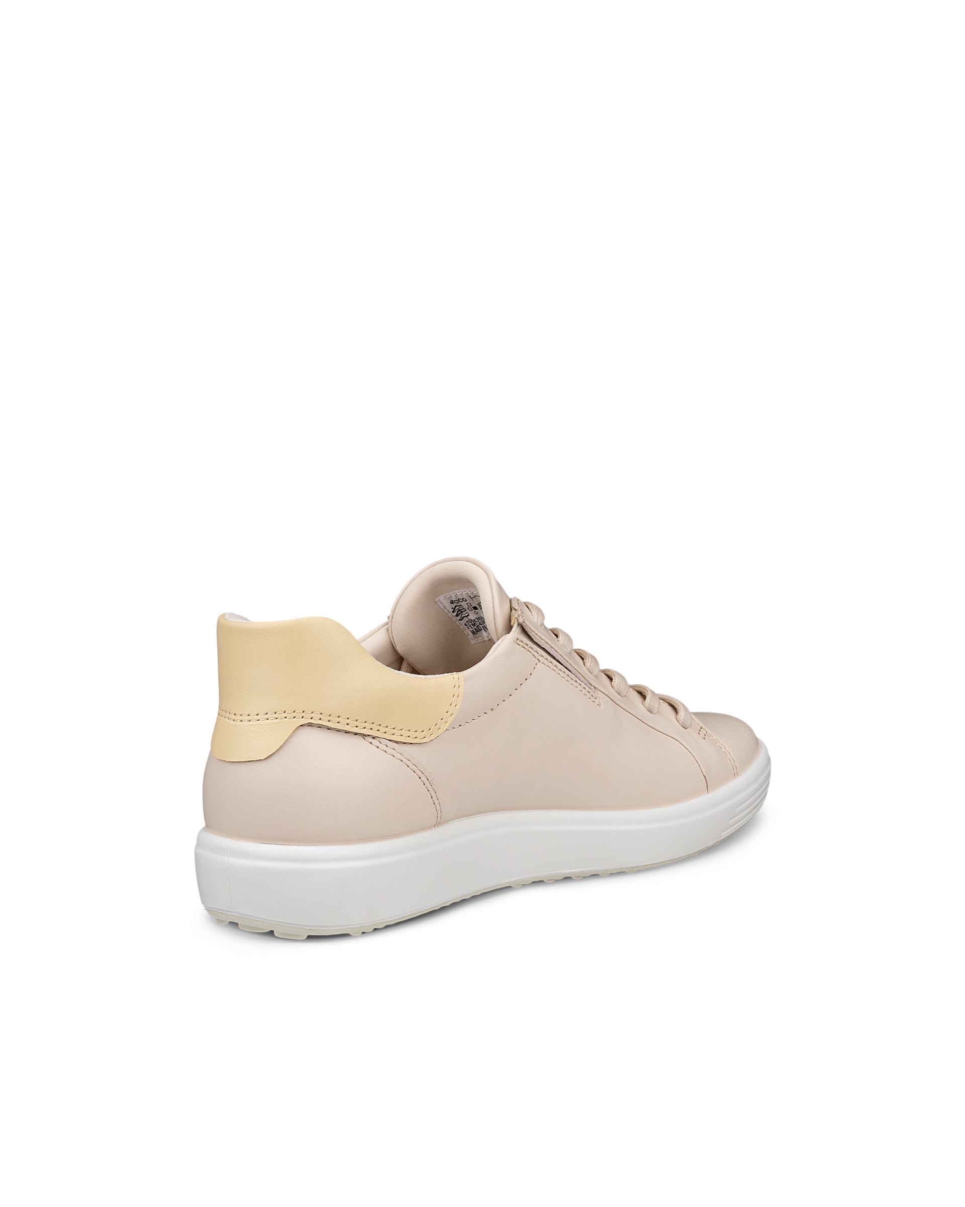 Women's ECCO® Soft 7 Leather Slip-In Sneaker | Beige